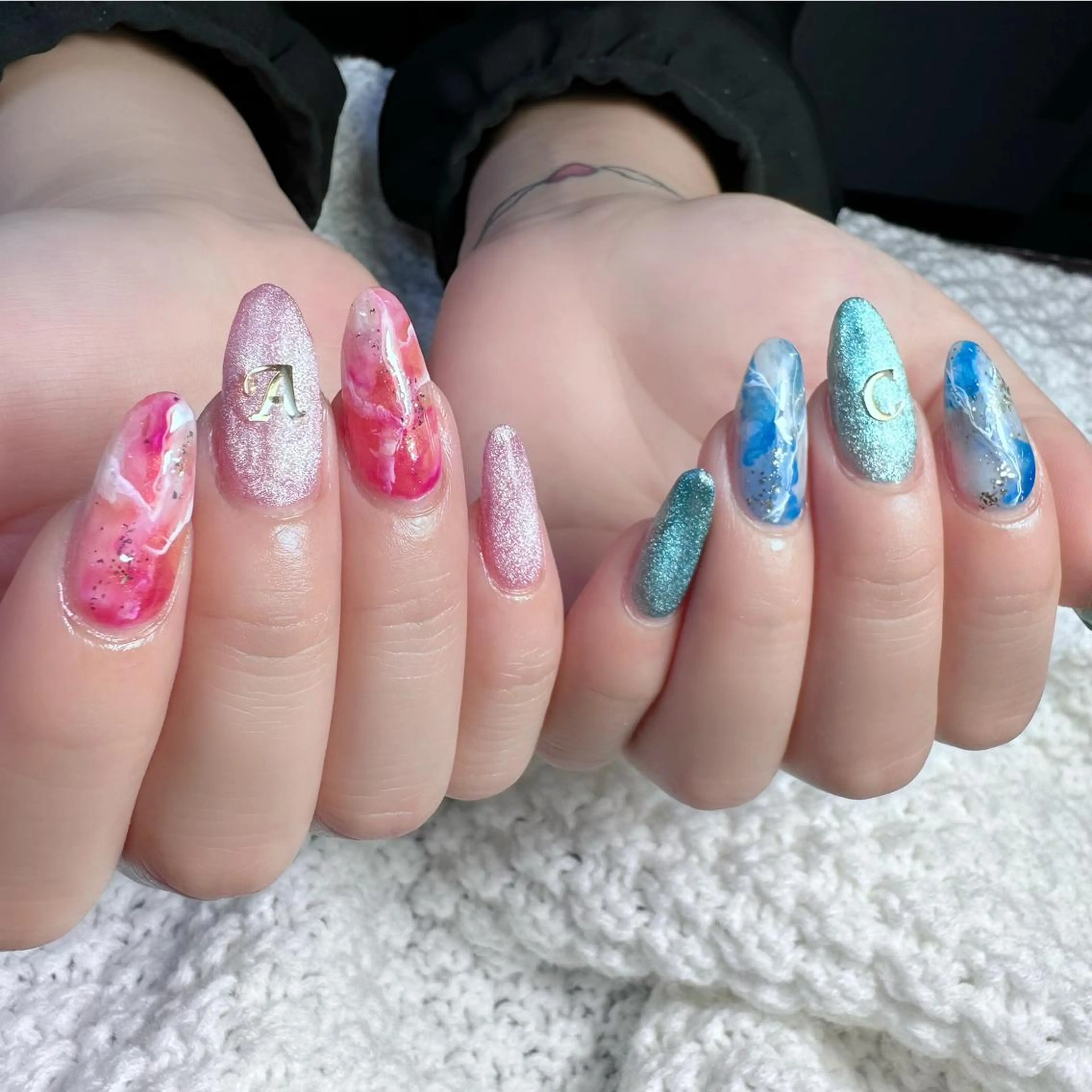 ネイル 新山 聖のネイルデザイン