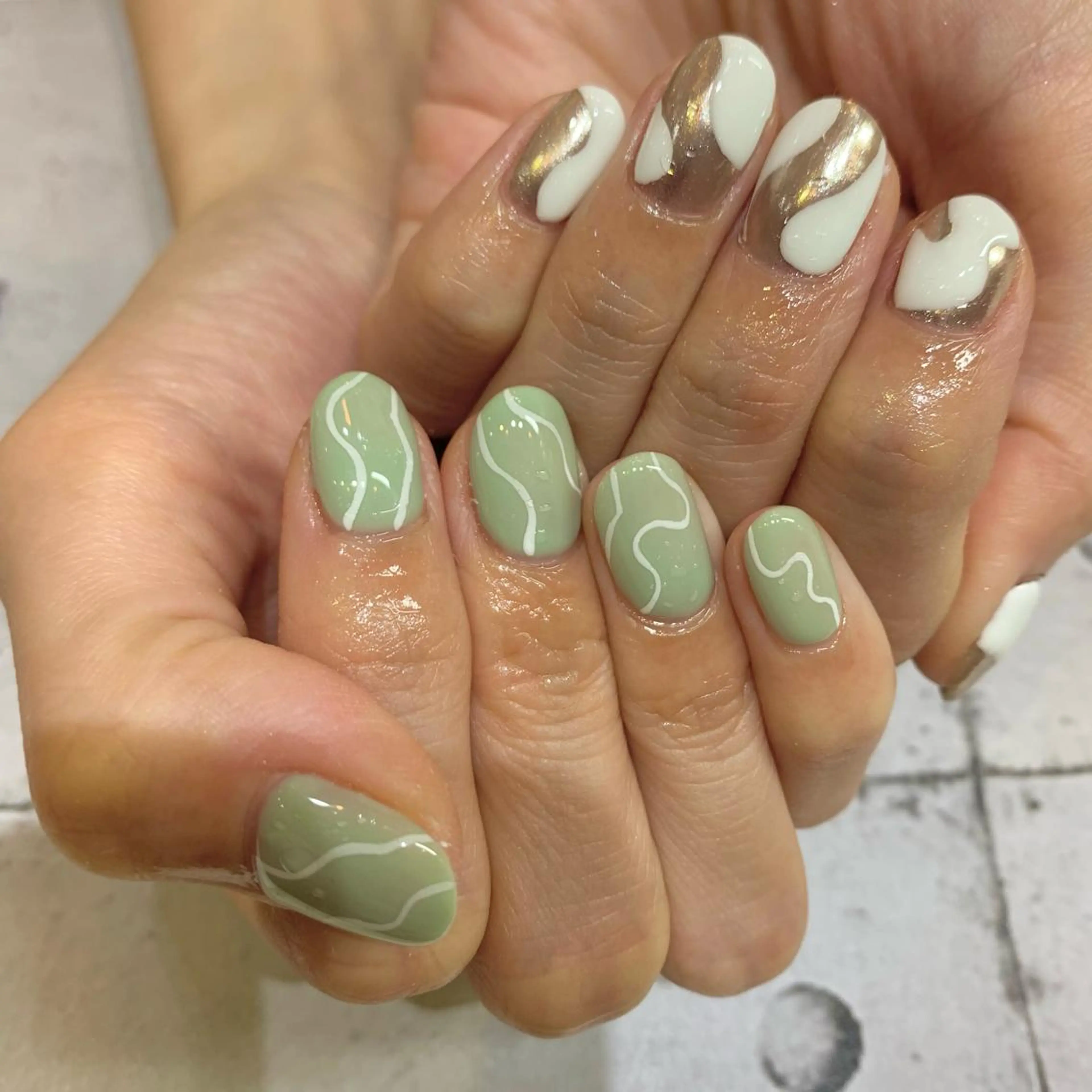 ネイル NAIL＆EYE FLEUR渋谷のネイルデザイン