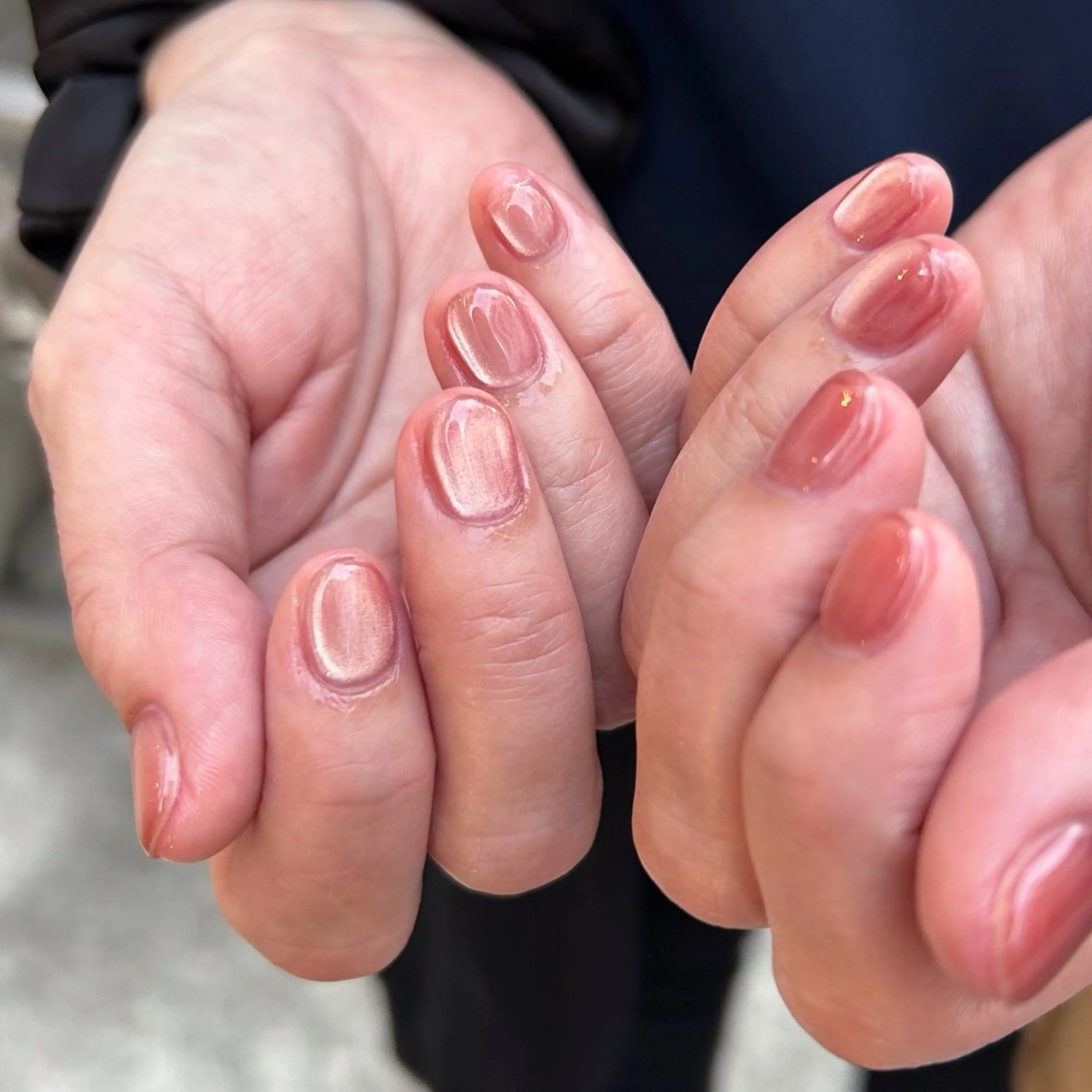 ネイル 氷ネイル・うるうるネイル Yumi シンプルネイルのネイルデザイン