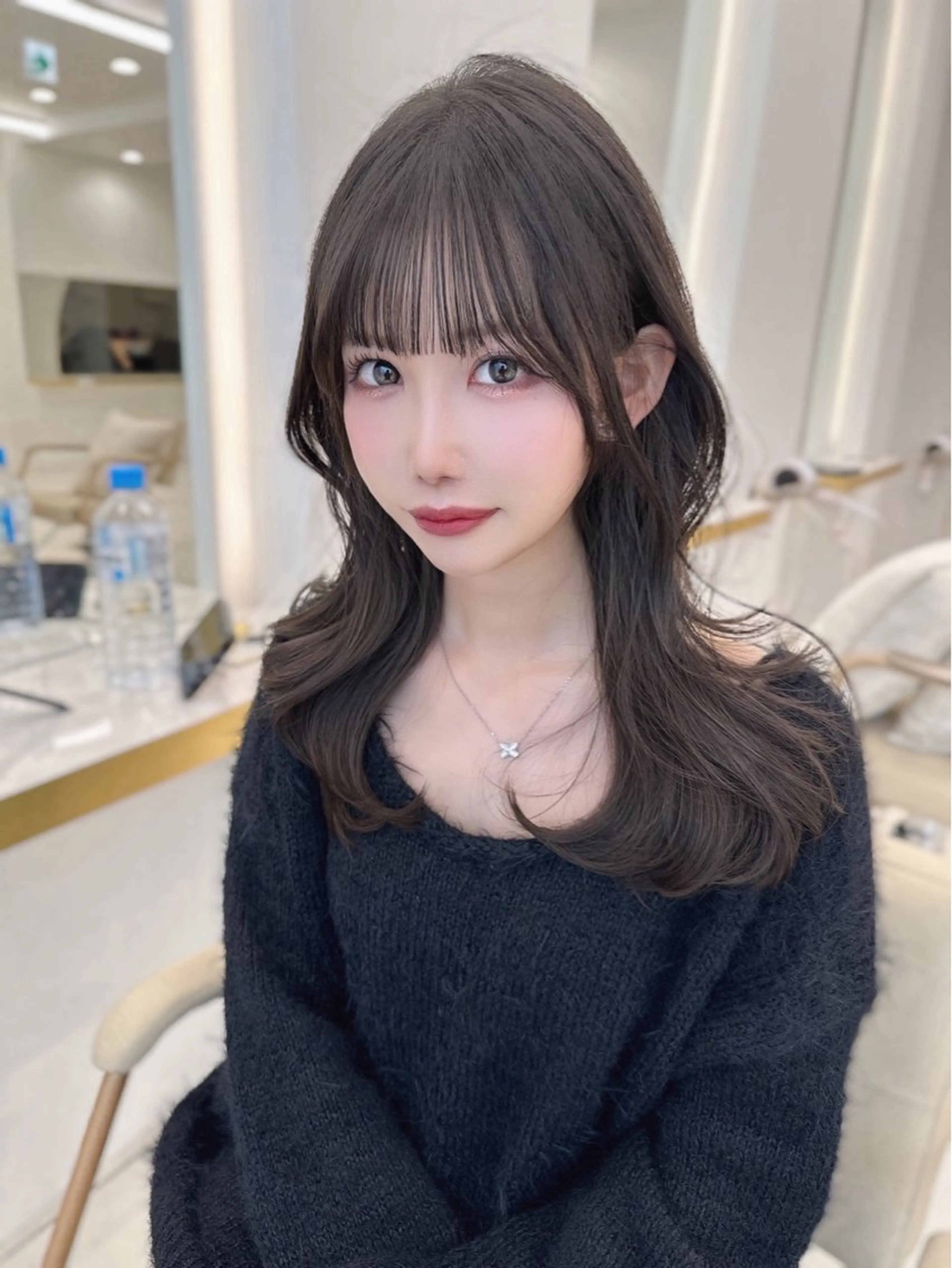 ロング カラー 栄/レイヤー/ 津野 こころのヘアスタイル