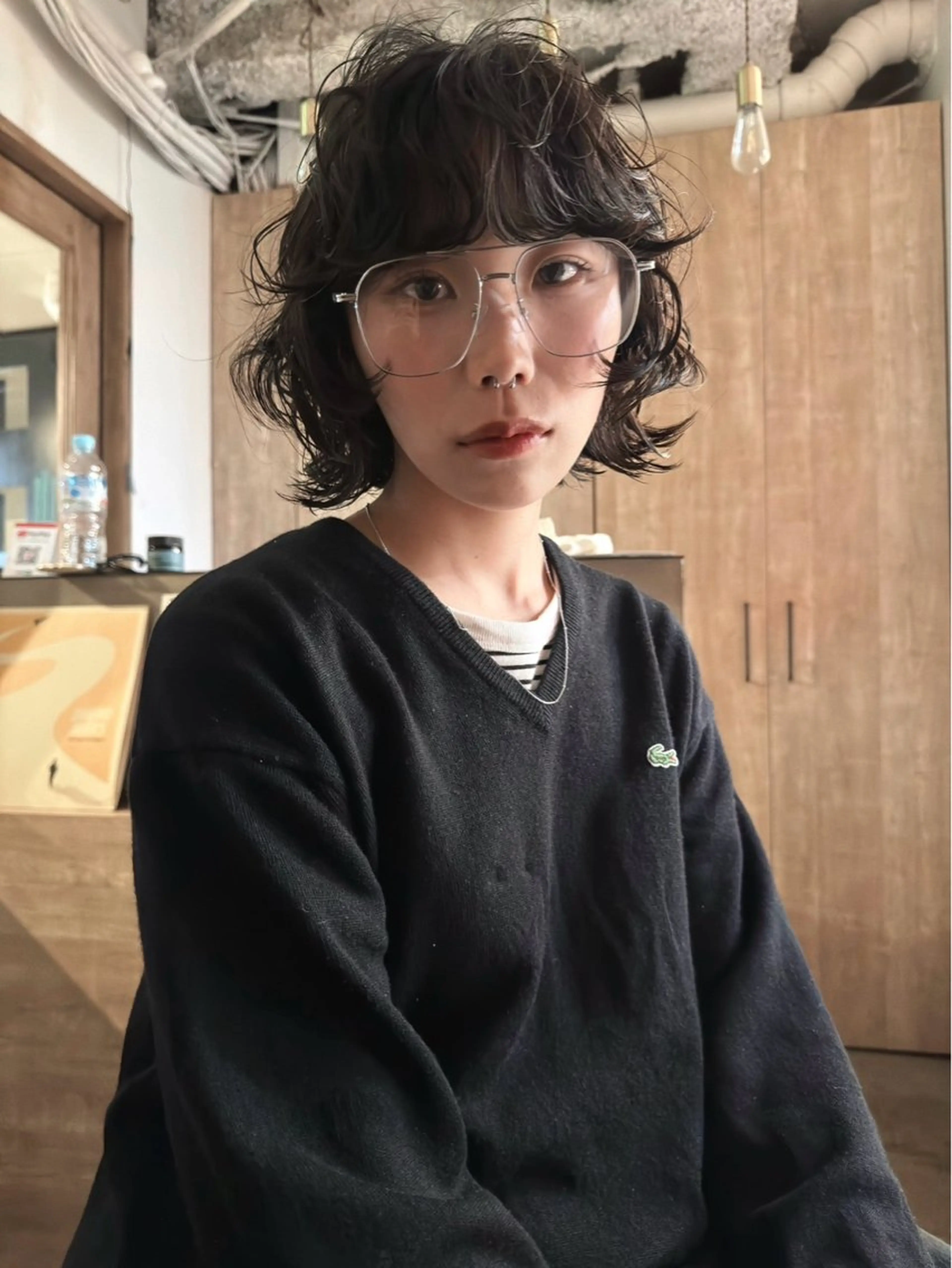 カット+パーマの写真