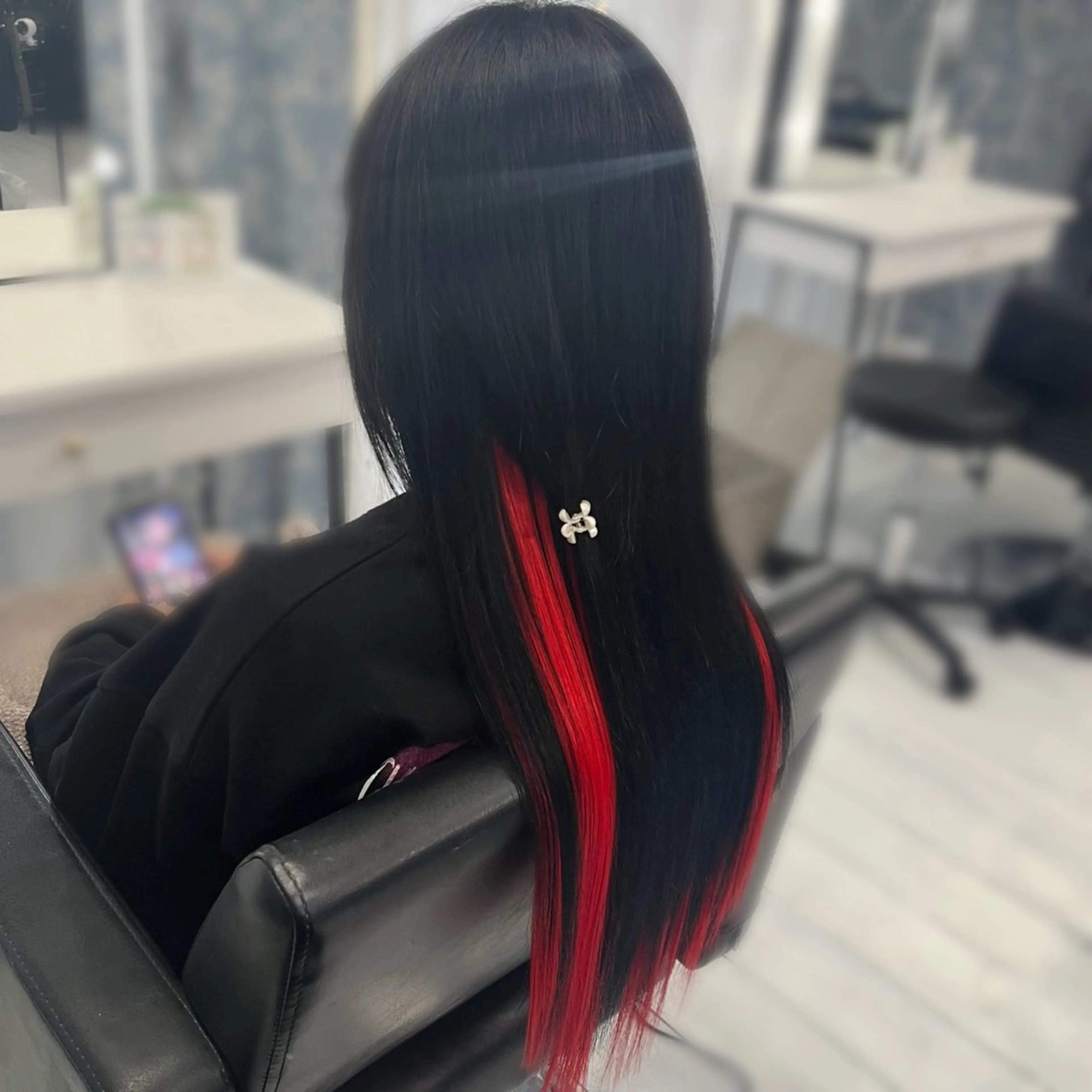 ロング シールエクステ KUMA🧸のヘアスタイル