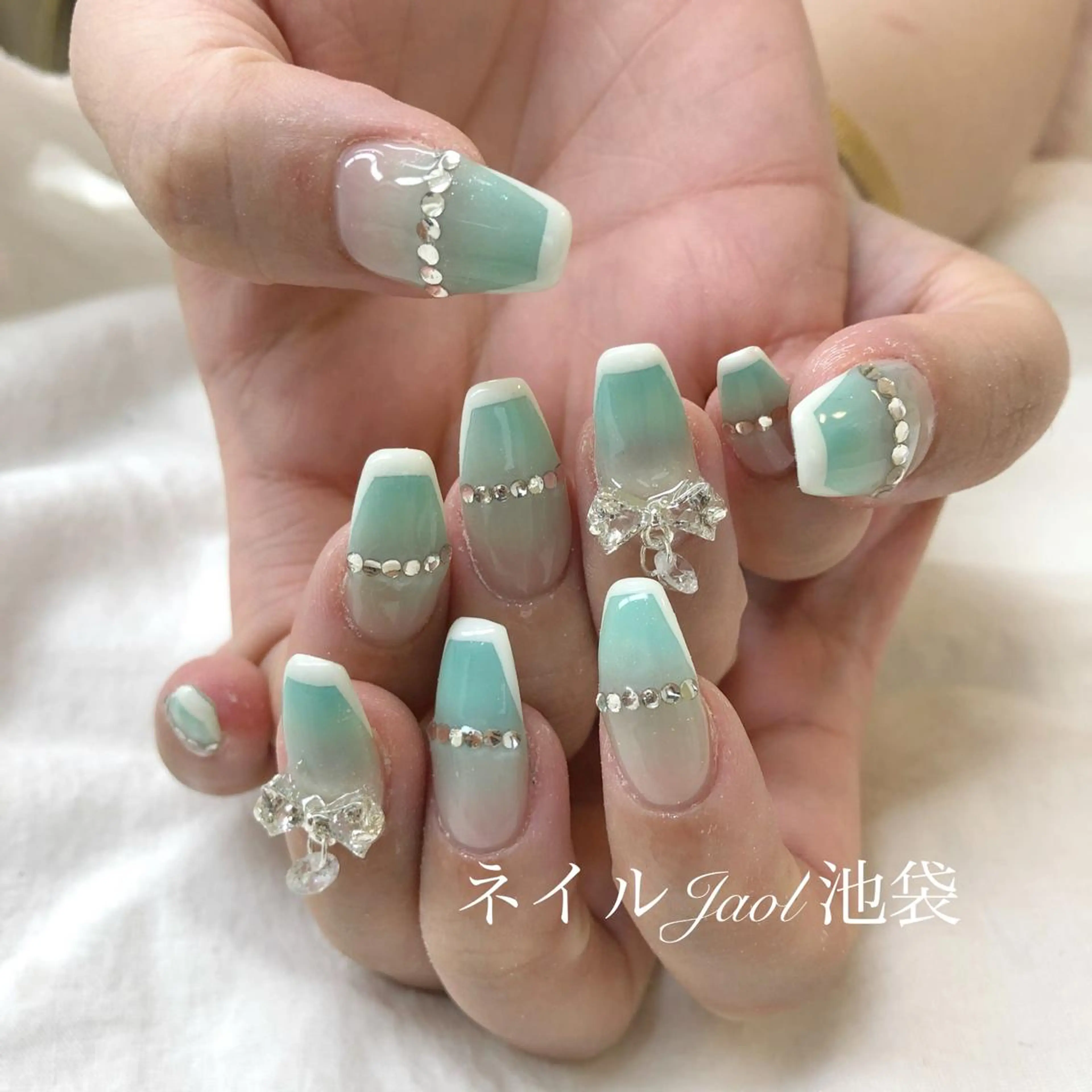 セミロング ネイルJaol 池袋のネイルデザイン