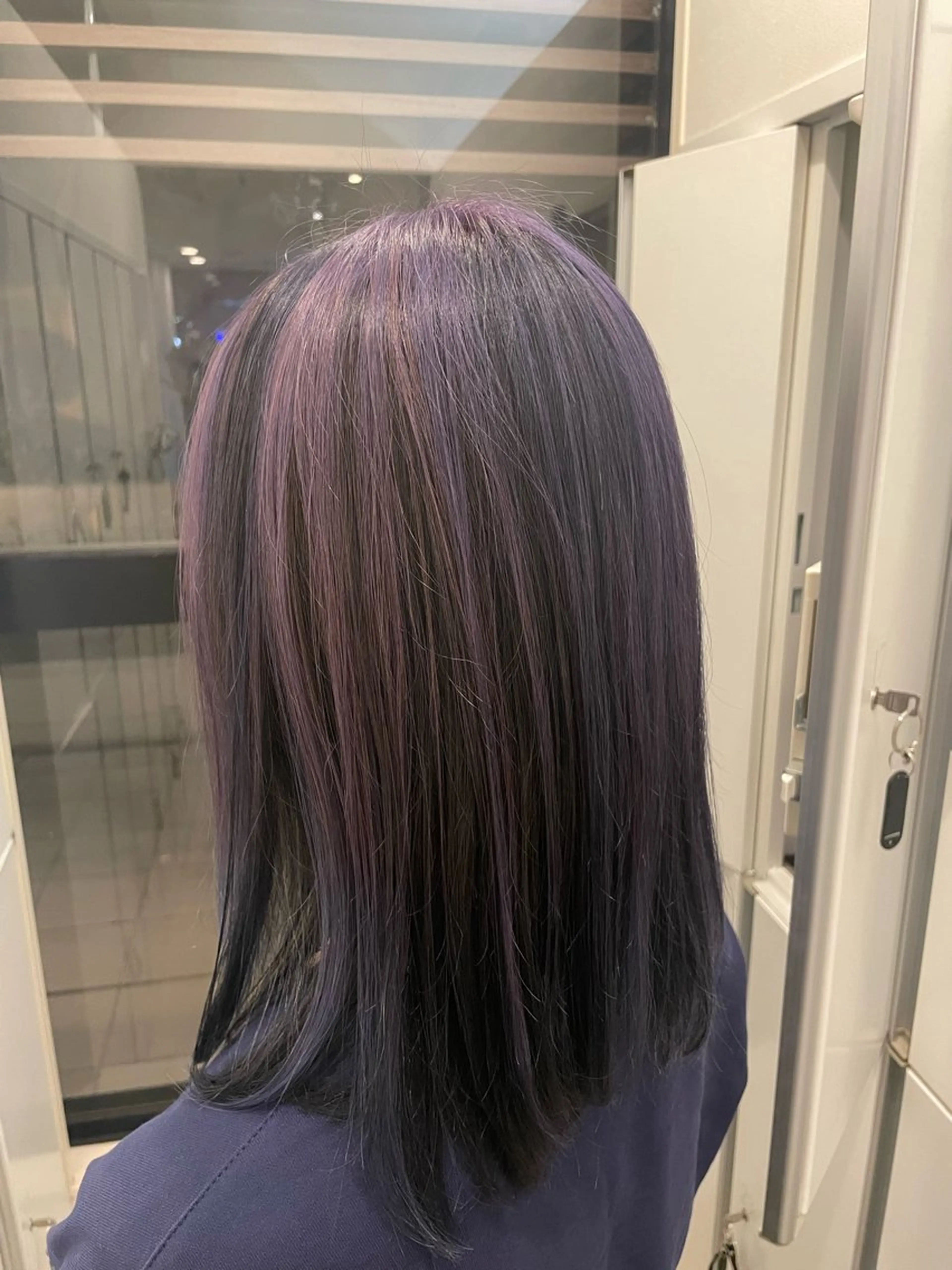 ミディアム カラー ヘアカラー トリートメント 透明感/ハイトーン ／レッドカラー🍓のヘアスタイル