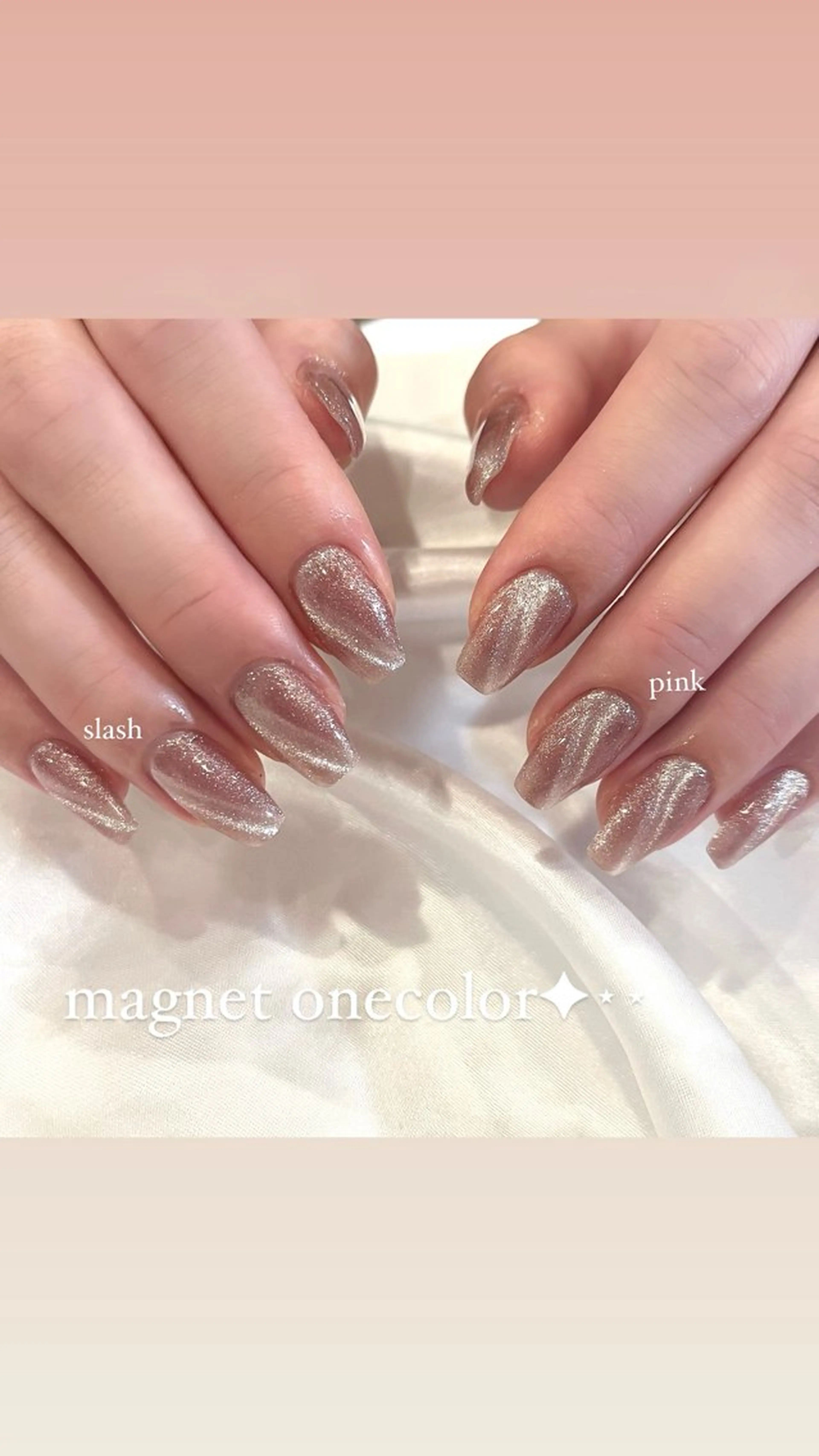 ネイル マグネットネイル ハンドネイル ♡Tajima Yumeka♡のネイルデザイン