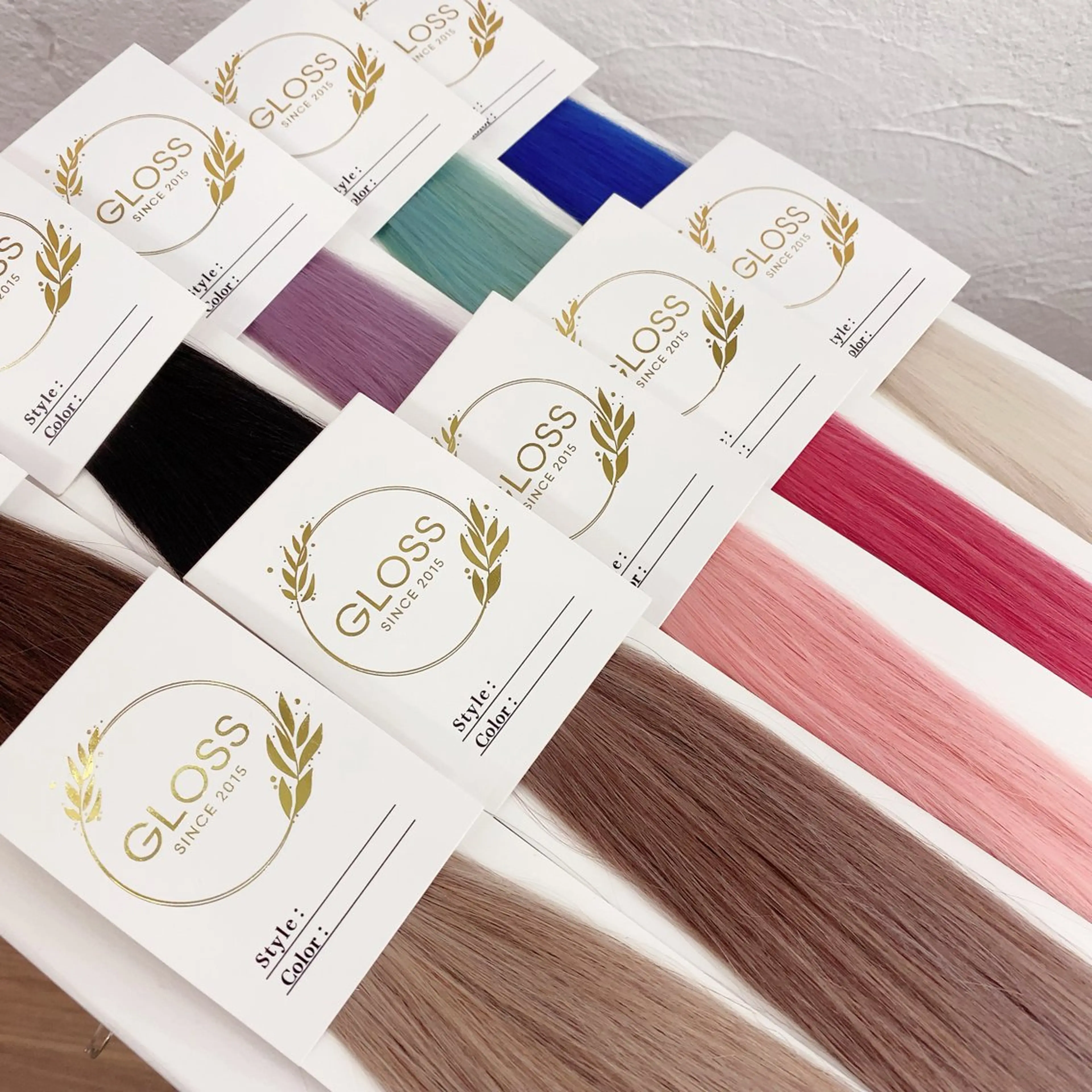 ロング シールエクステ エクステ エクステ GLOSS 心斎橋 山上のヘアスタイル