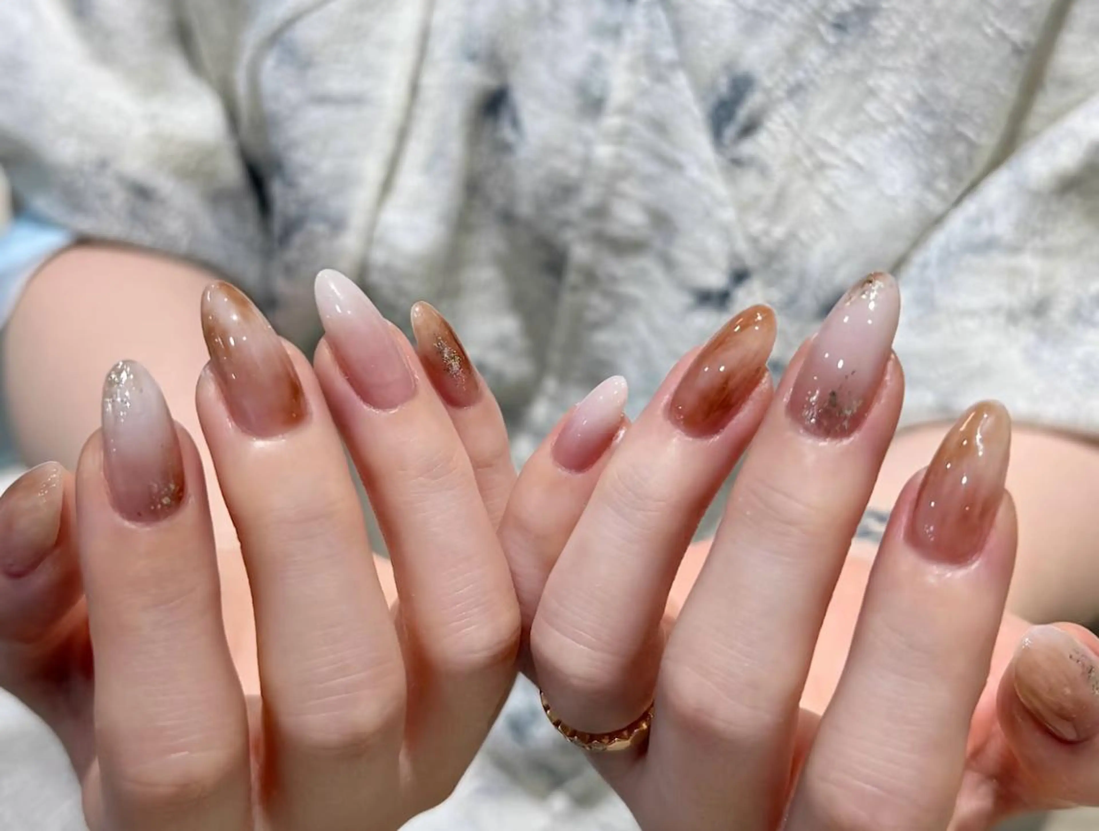 ネイル ハンドネイル By moonネイル 🌷ワンホン/韓国風のネイルデザイン