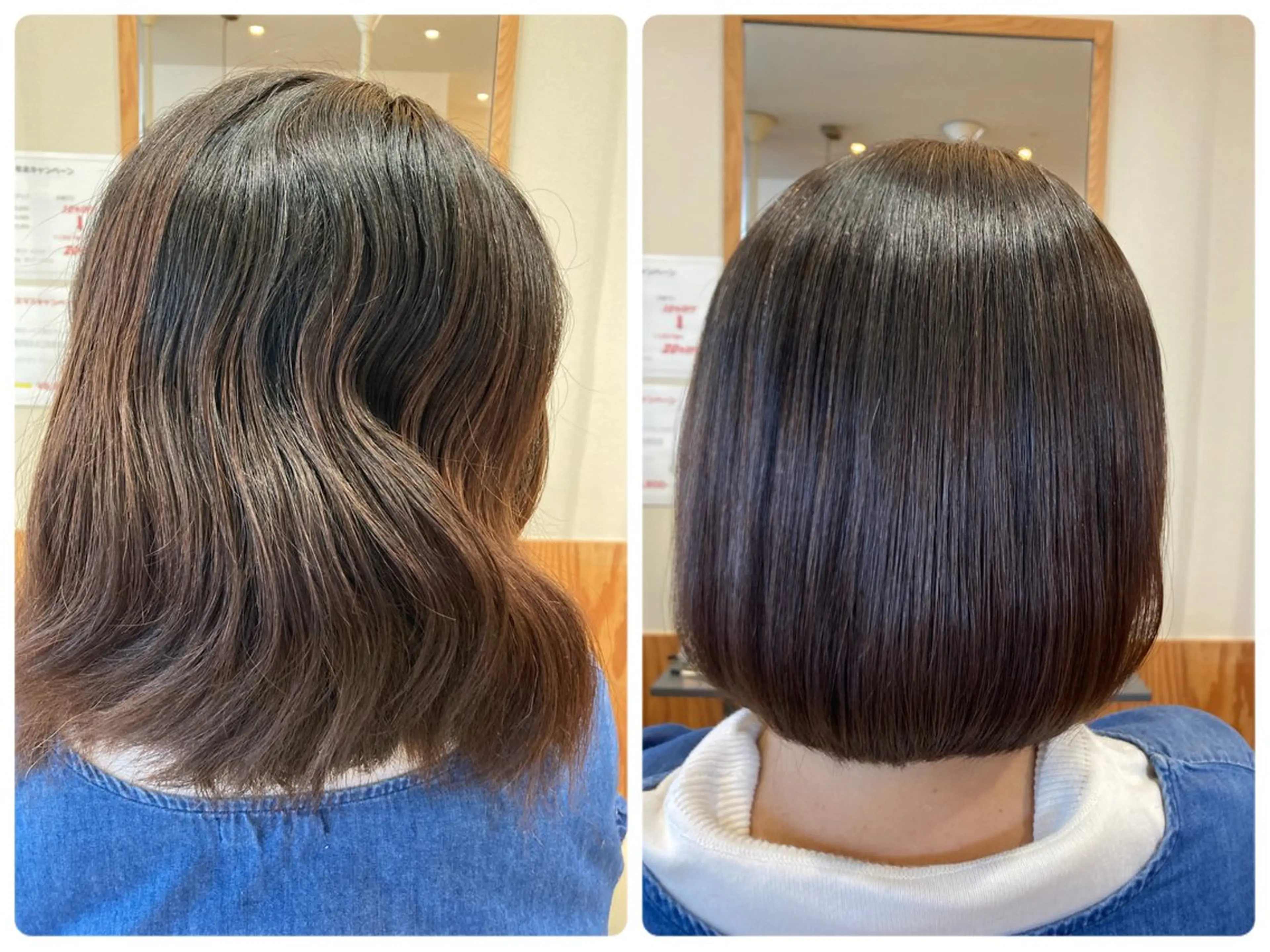 ショート ボブ 縮毛矯正 hiroko ZEROのヘアスタイル