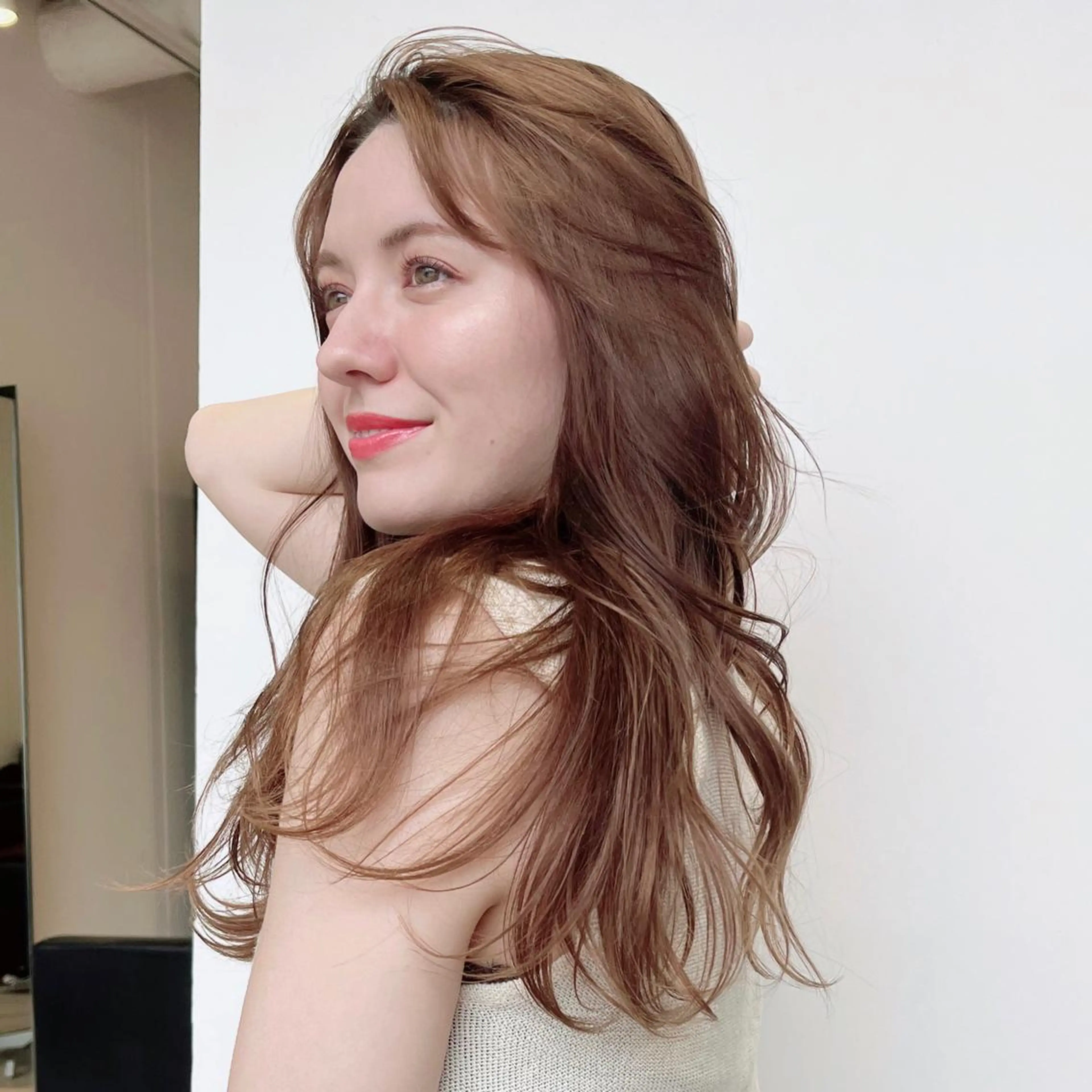 ロング カラー 【ミディアムと ロングに特化】島田恋のヘアスタイル