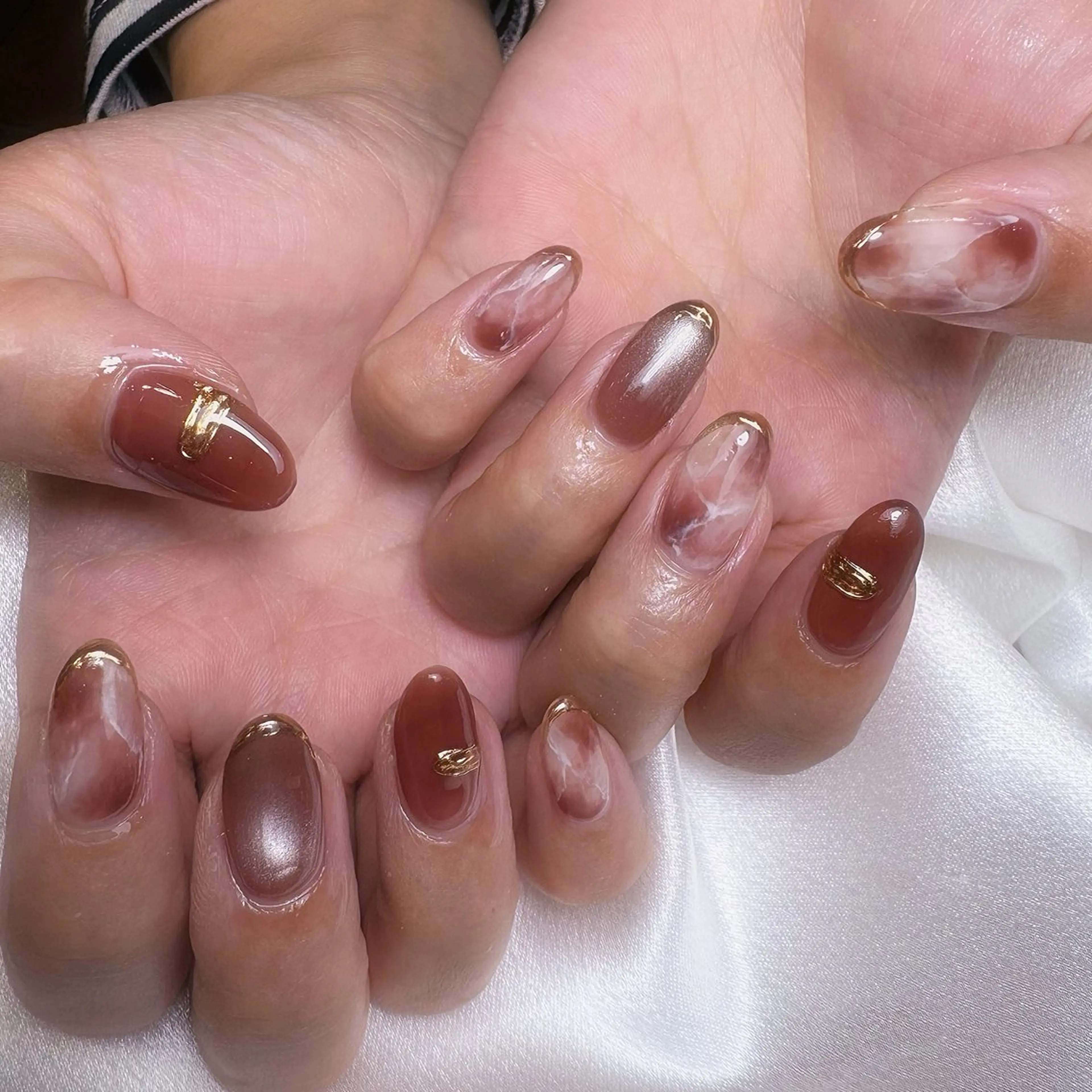 ネイル ハンドネイル nail&eyelash mate所属・京都/東向日/桂 ayumiのネイルデザイン