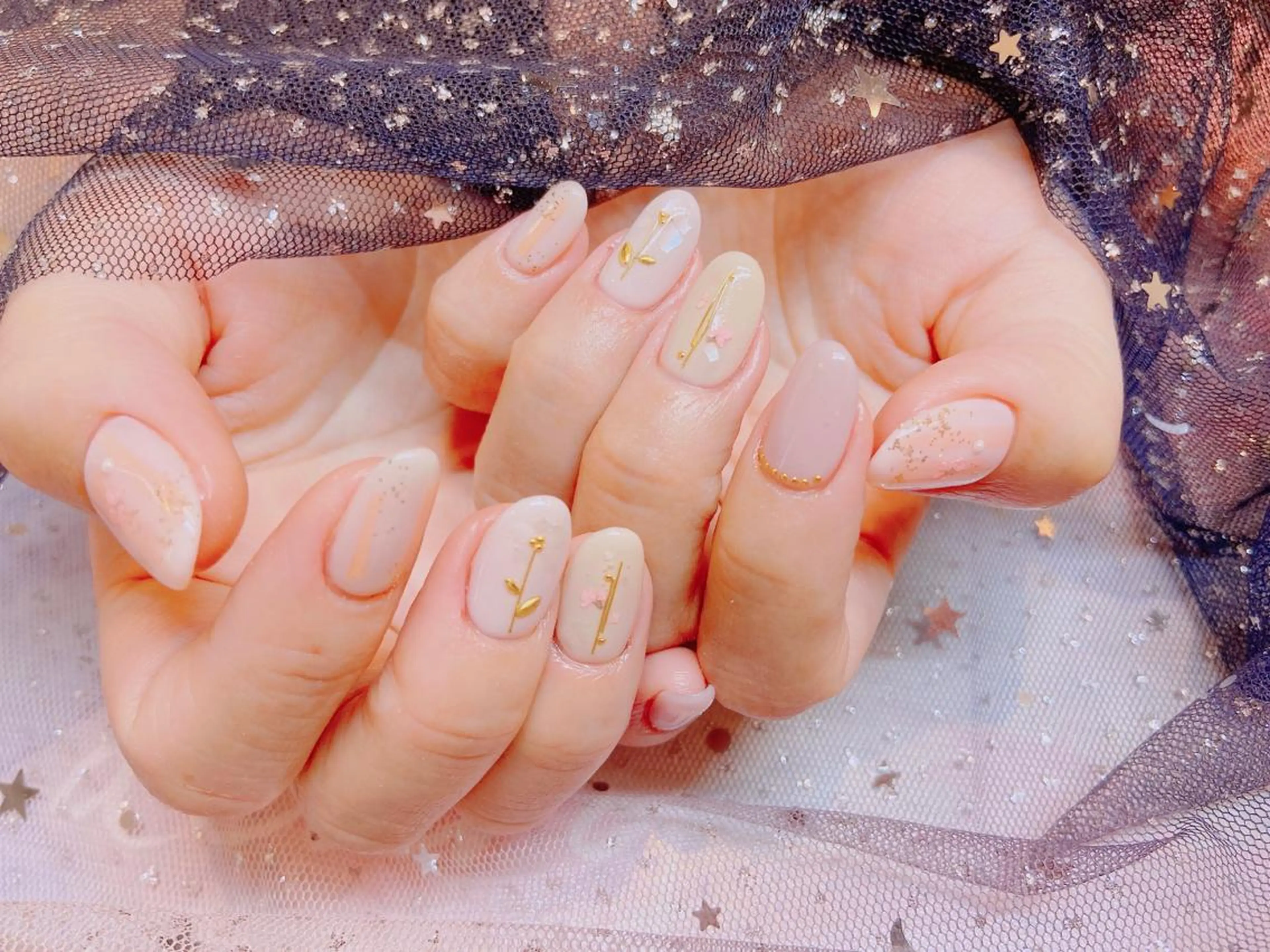 ネイル 長さだし専門店 M2　rikaのネイルデザイン