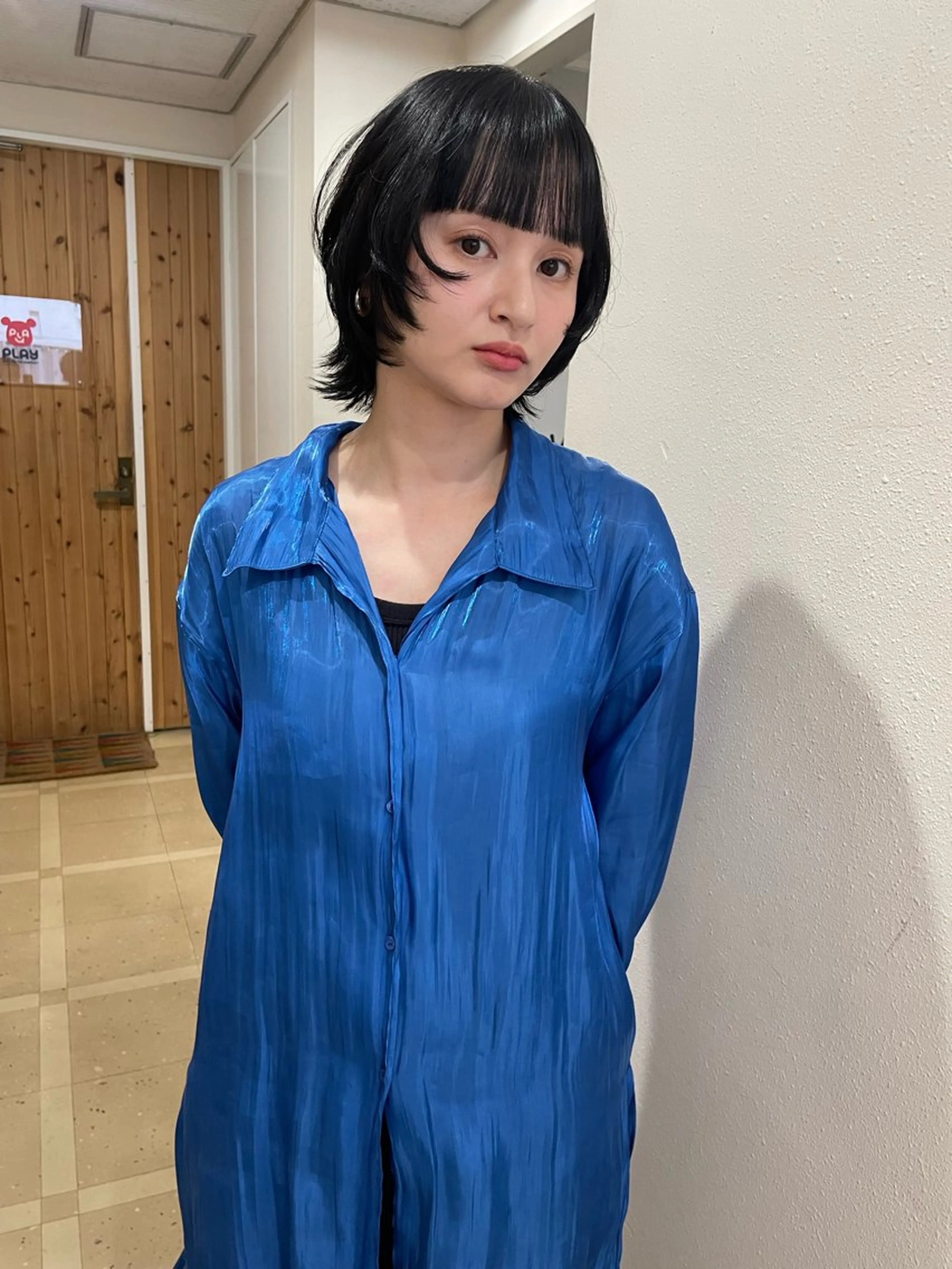 ショート ショート/ボブ/ 心斎橋/宮脇美奈のヘアスタイル