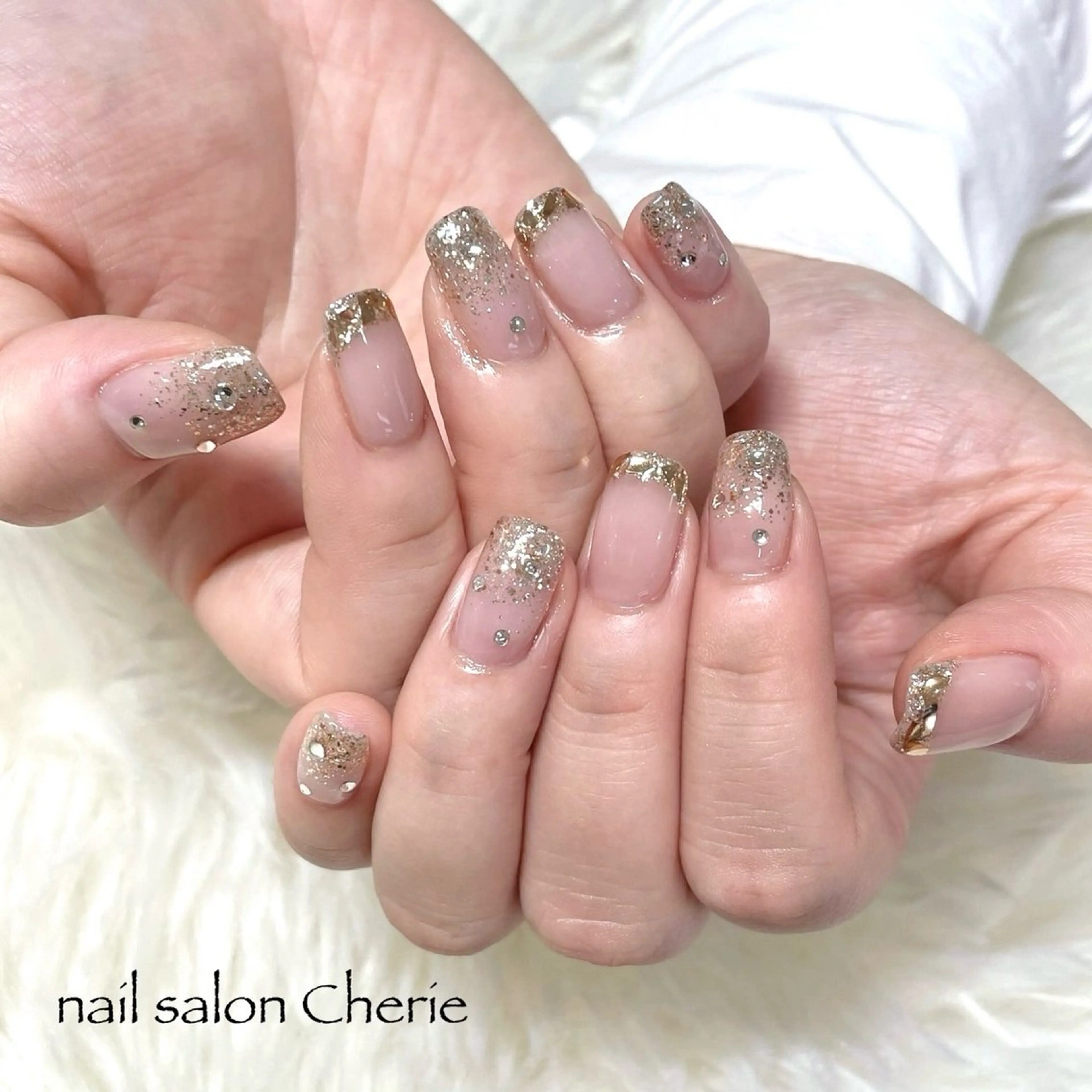 ネイル 持ち込み nail salon Cherieのネイルデザイン