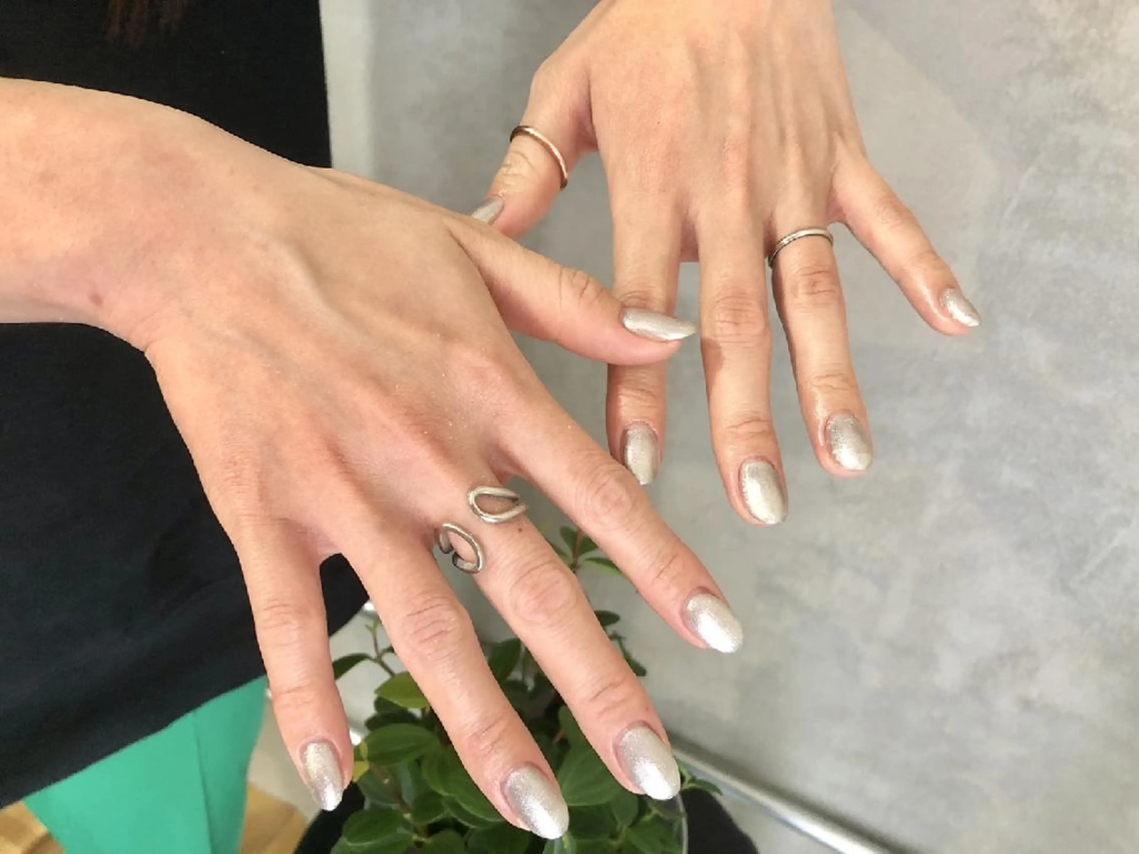 ネイル ワンカラーネイル VIBLISS福岡店 yurichanのネイルデザイン