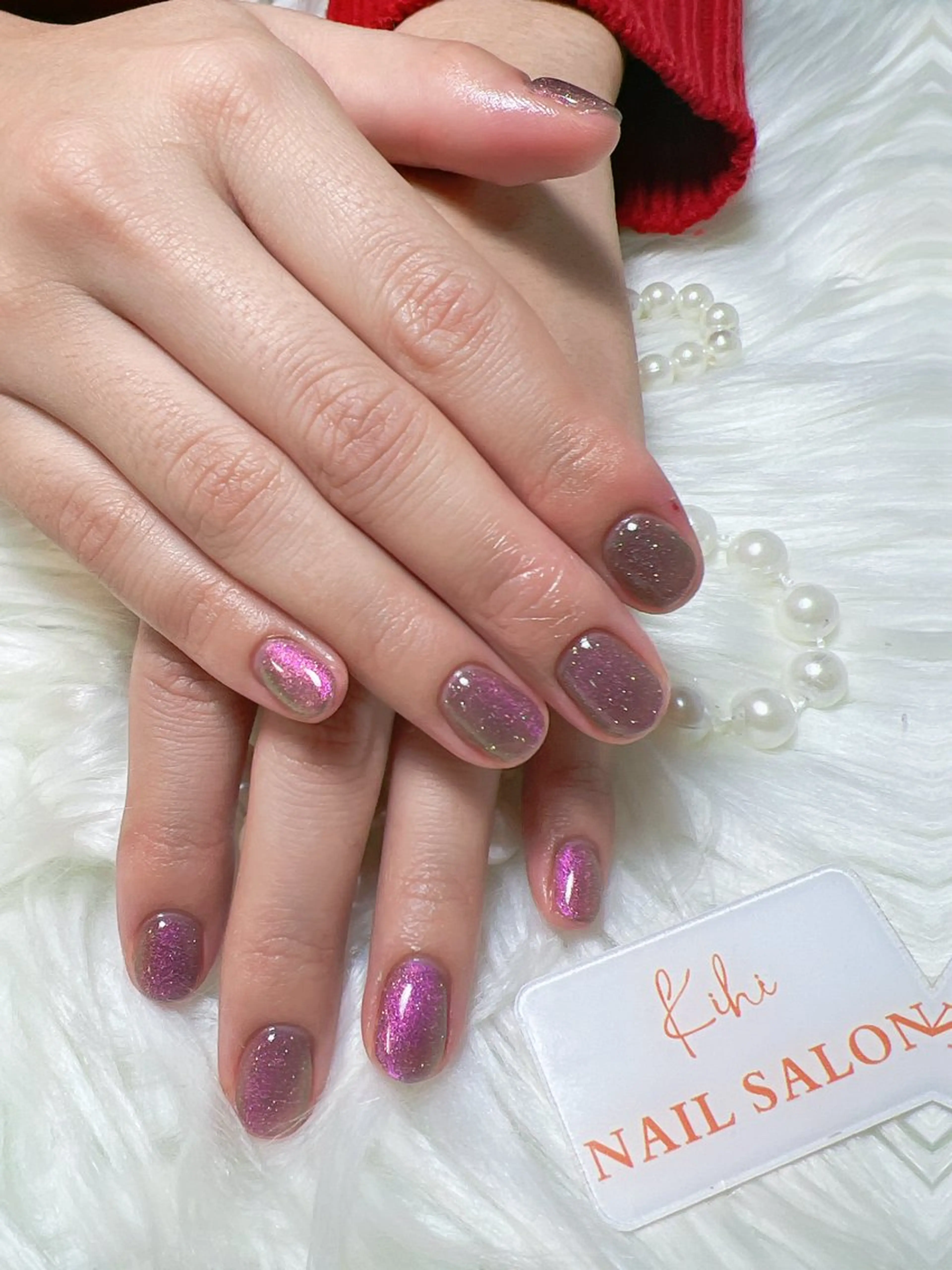 ネイル マグネットネイル 米澤 ハナユキのネイルデザイン