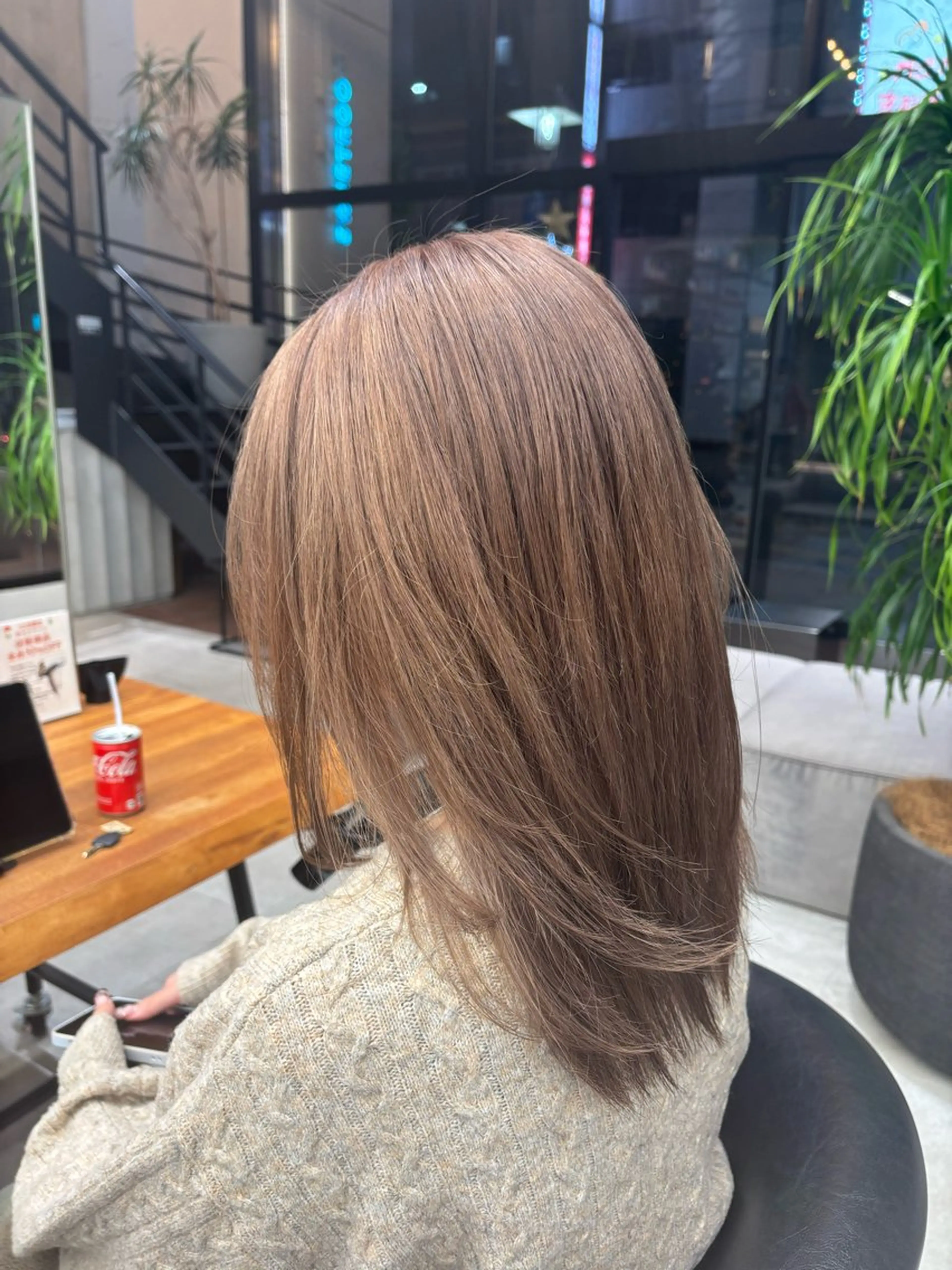 [ブリーチ+オンカラー]の写真