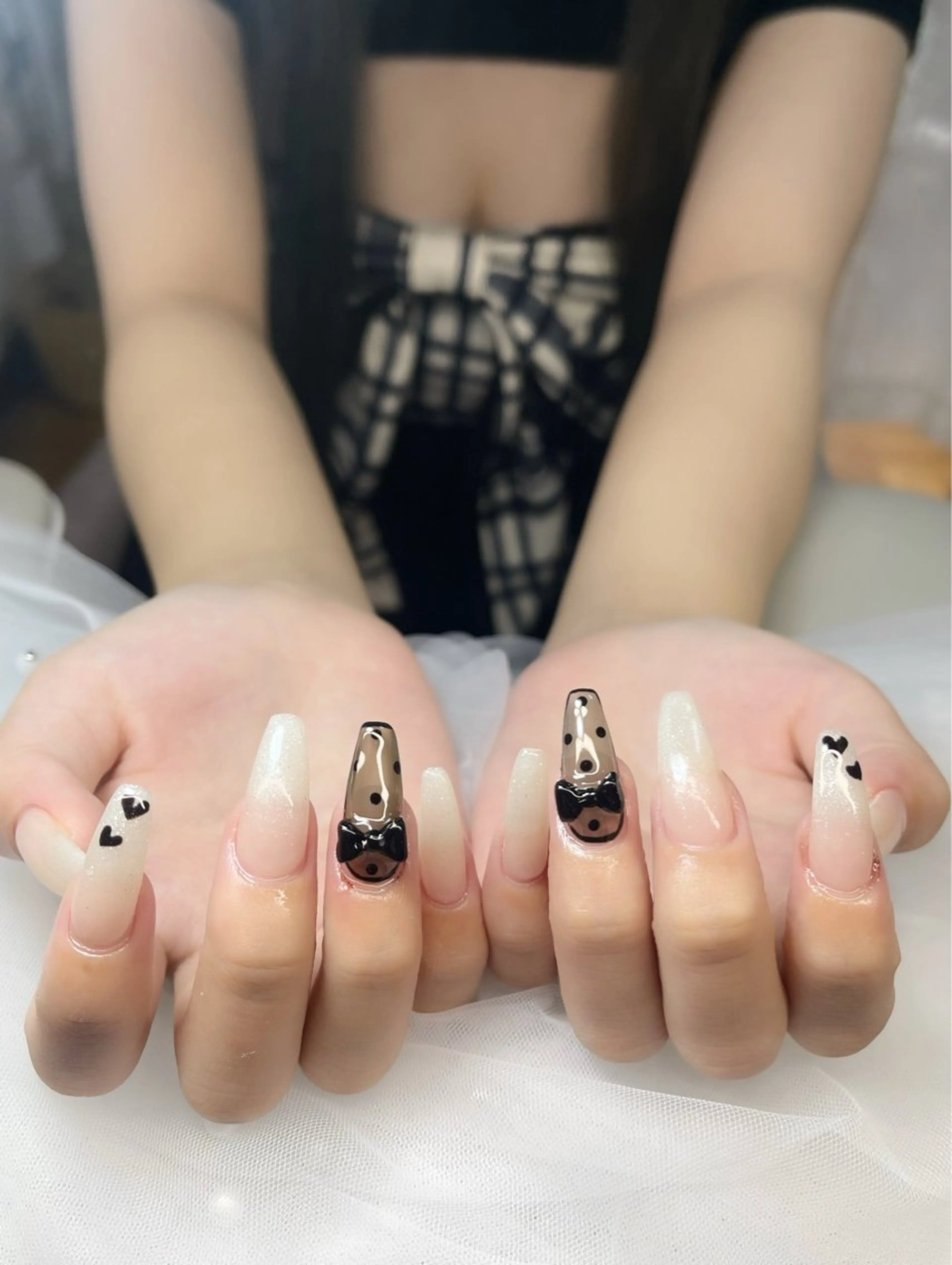 ネイル ハイネイル 自宅サロンのネイルデザイン