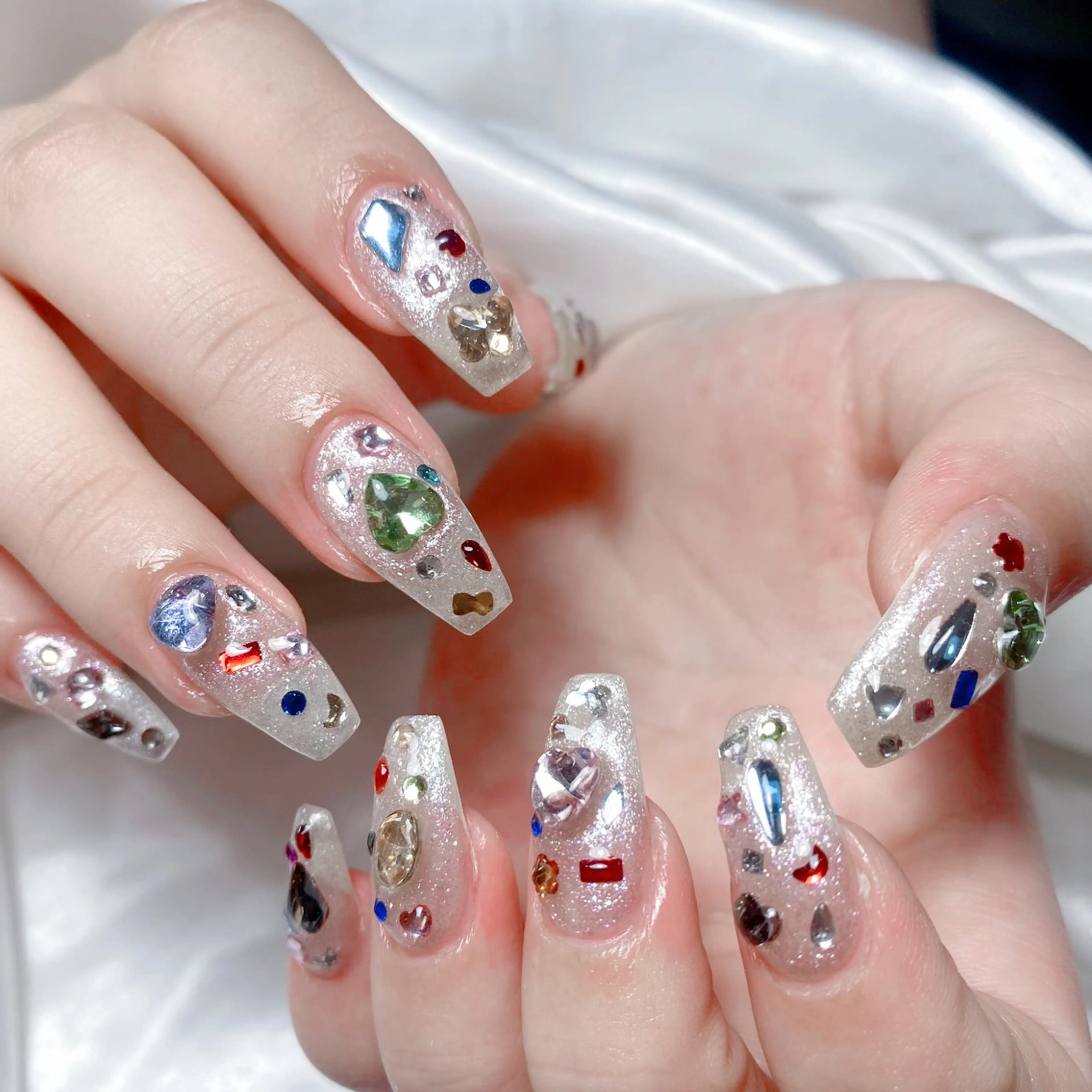 ネイル 韓国ネイル ワンホンネイル ハンドネイル ハンドケア Kawaii _Nailのネイルデザイン