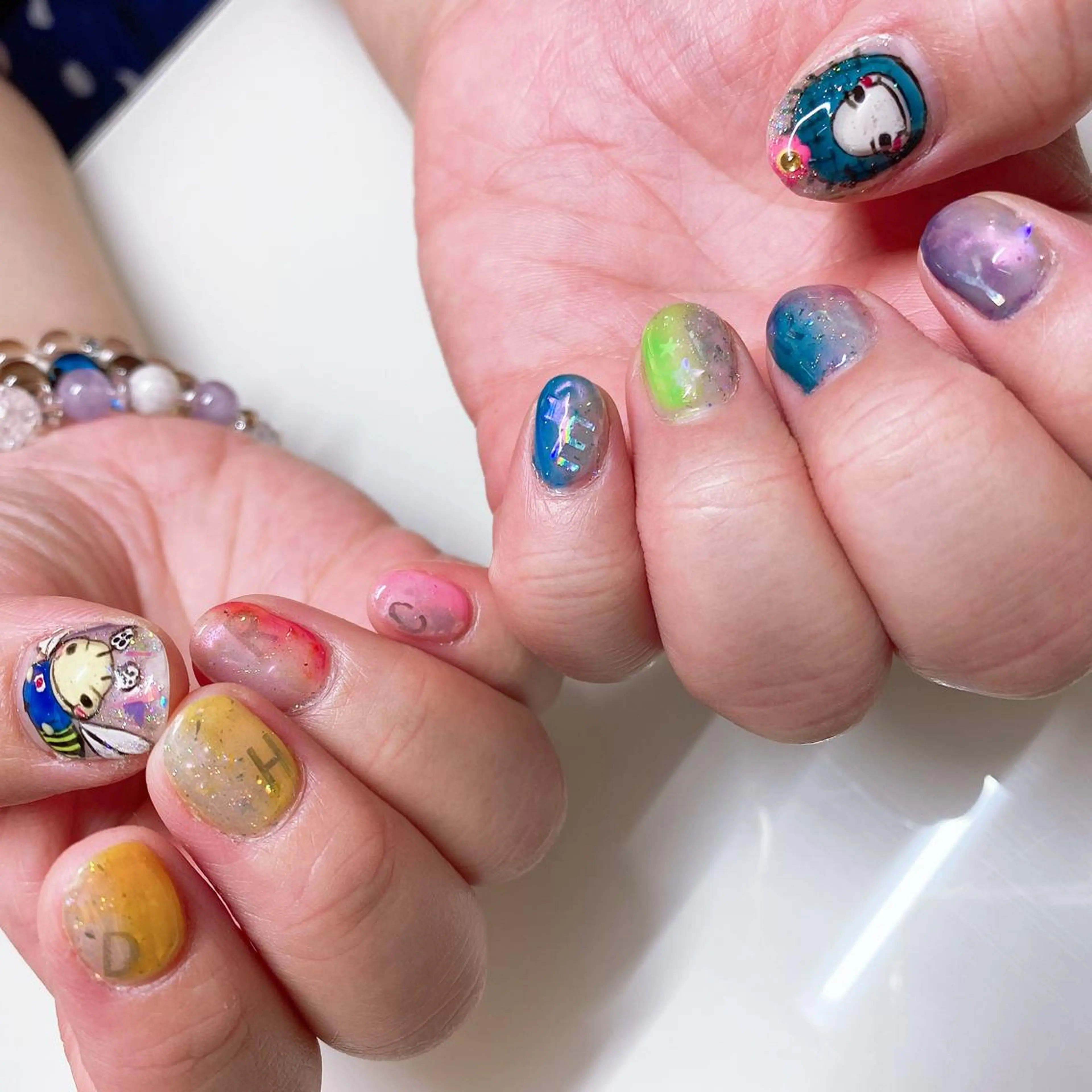 ネイル 田口 美奈のヘアスタイル