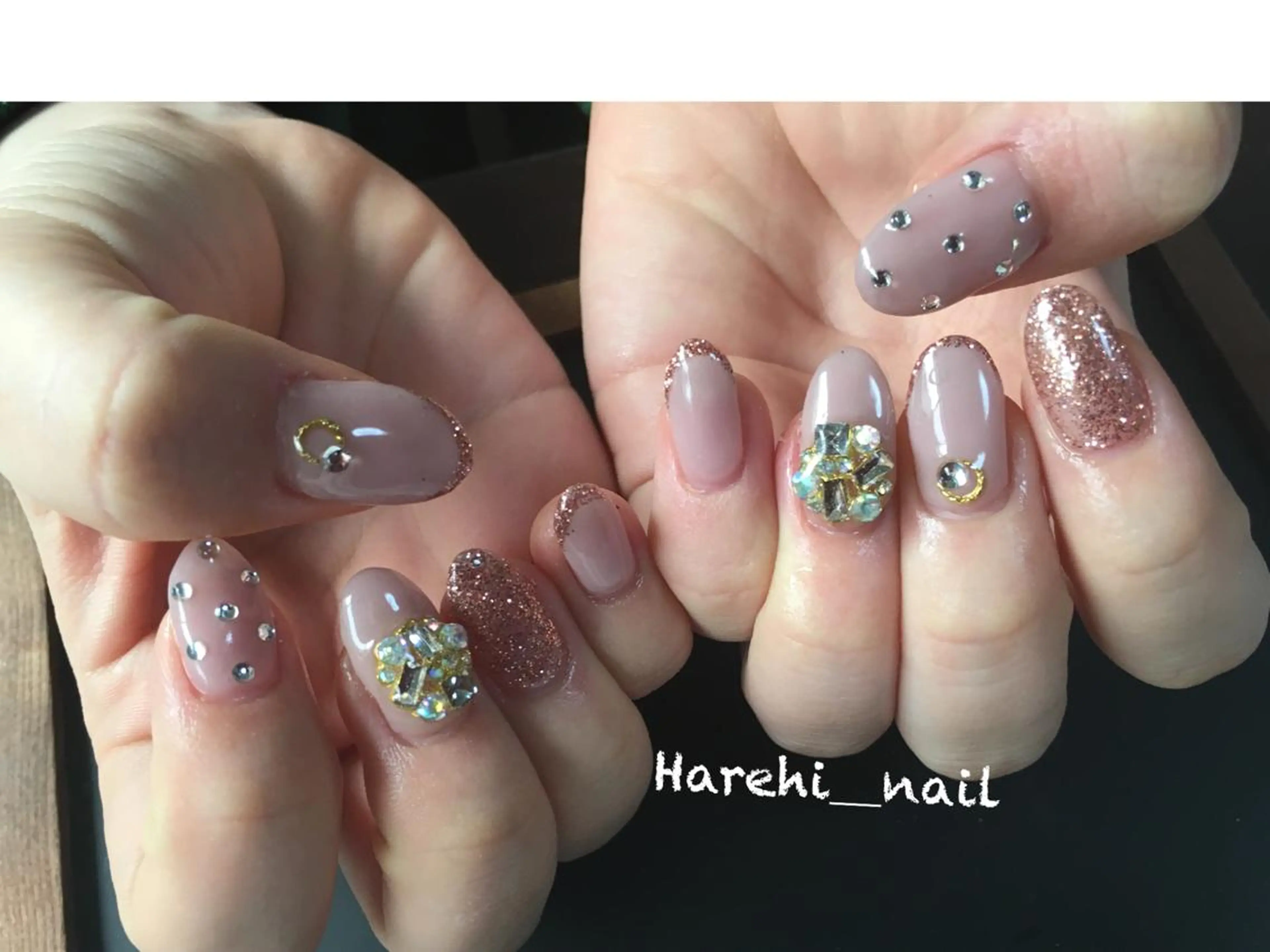 ネイル ハンドネイル Harehi_ nailのネイルデザイン