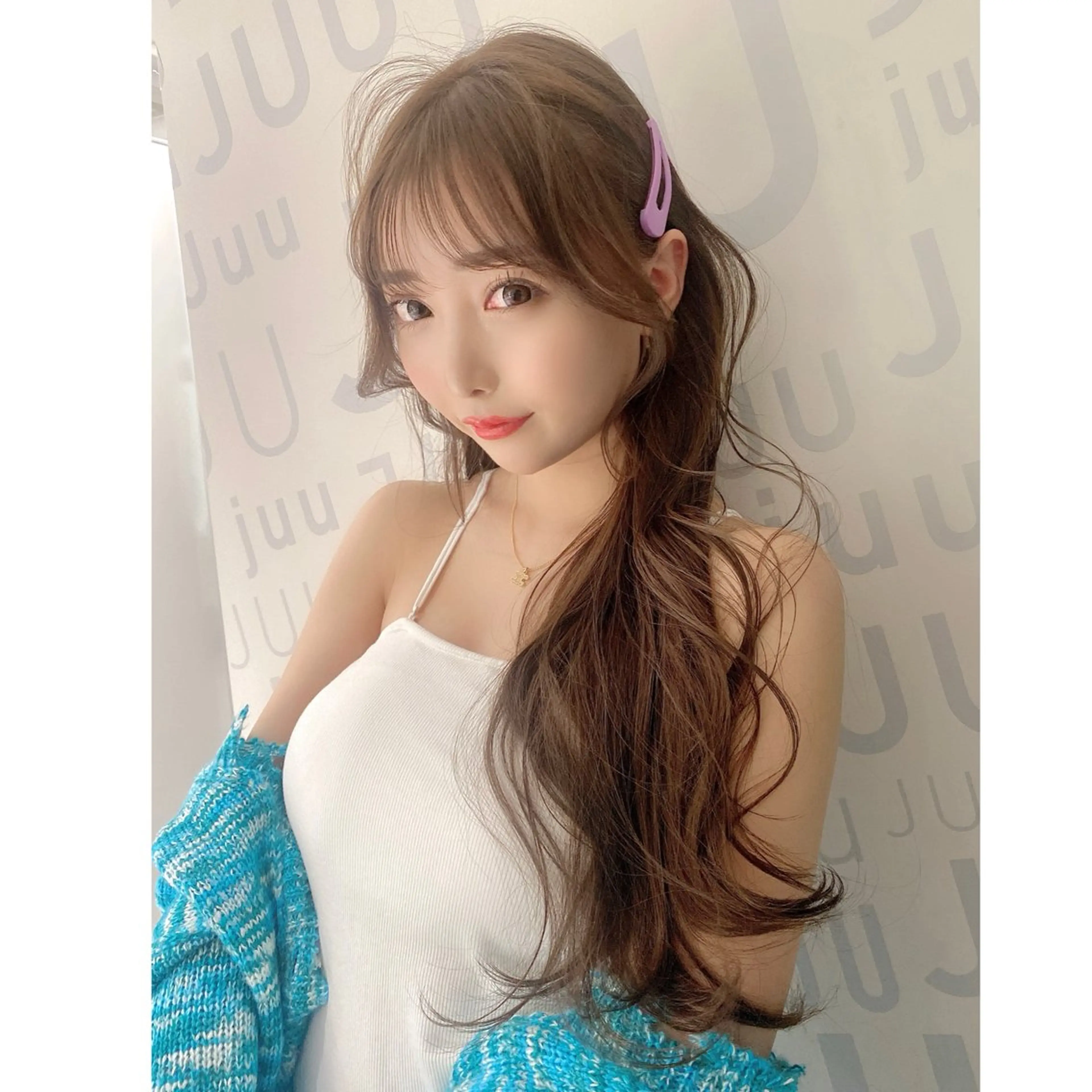 セミロング カット ヘアカラー 森 隆秀/韓国ヘアのヘアスタイル