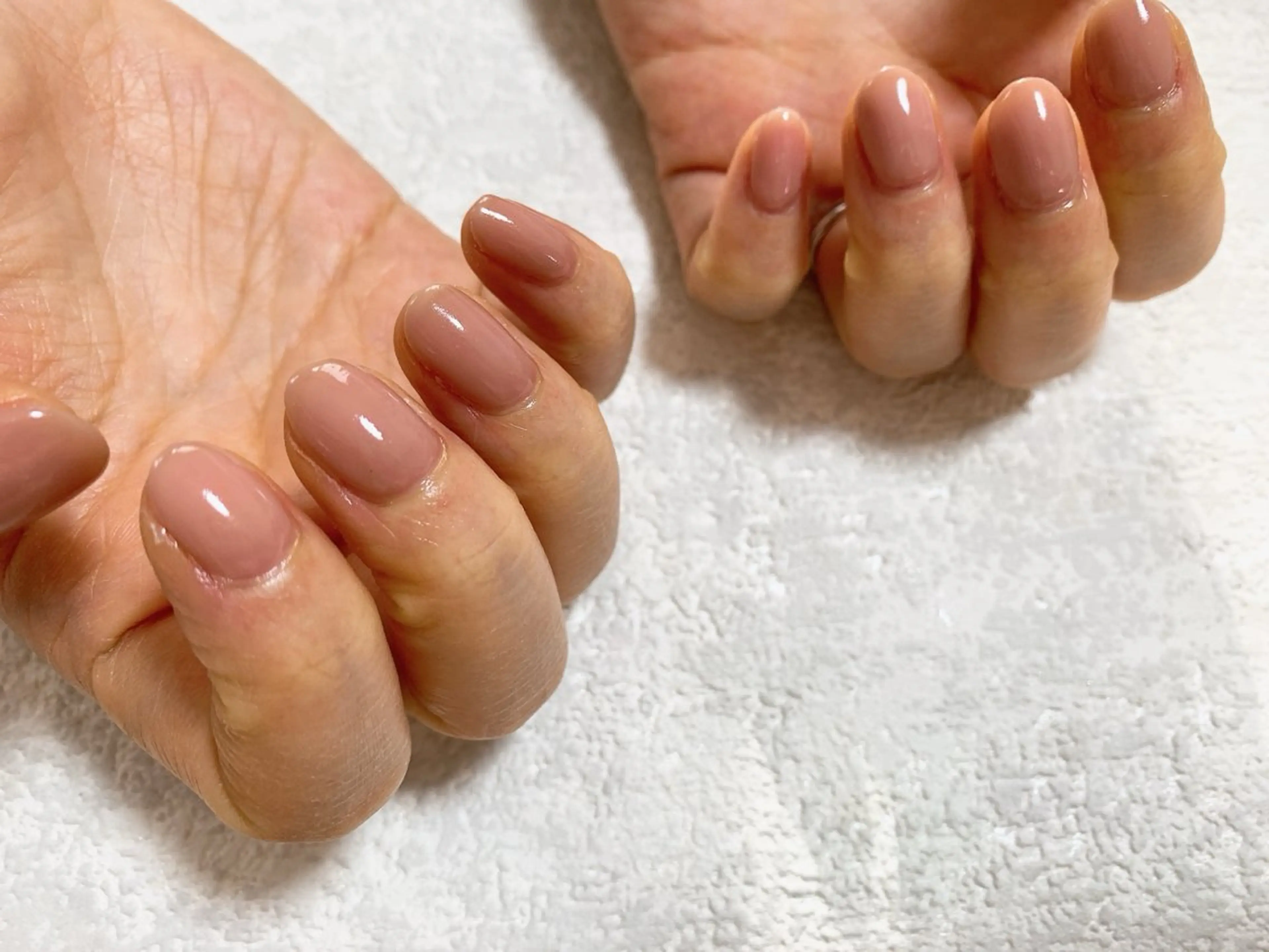 ネイル ジェルネイル 韓国ネイル メンズネイル ワンカラーネイル パラジェル kiki nail たまプラーザのネイルデザイン