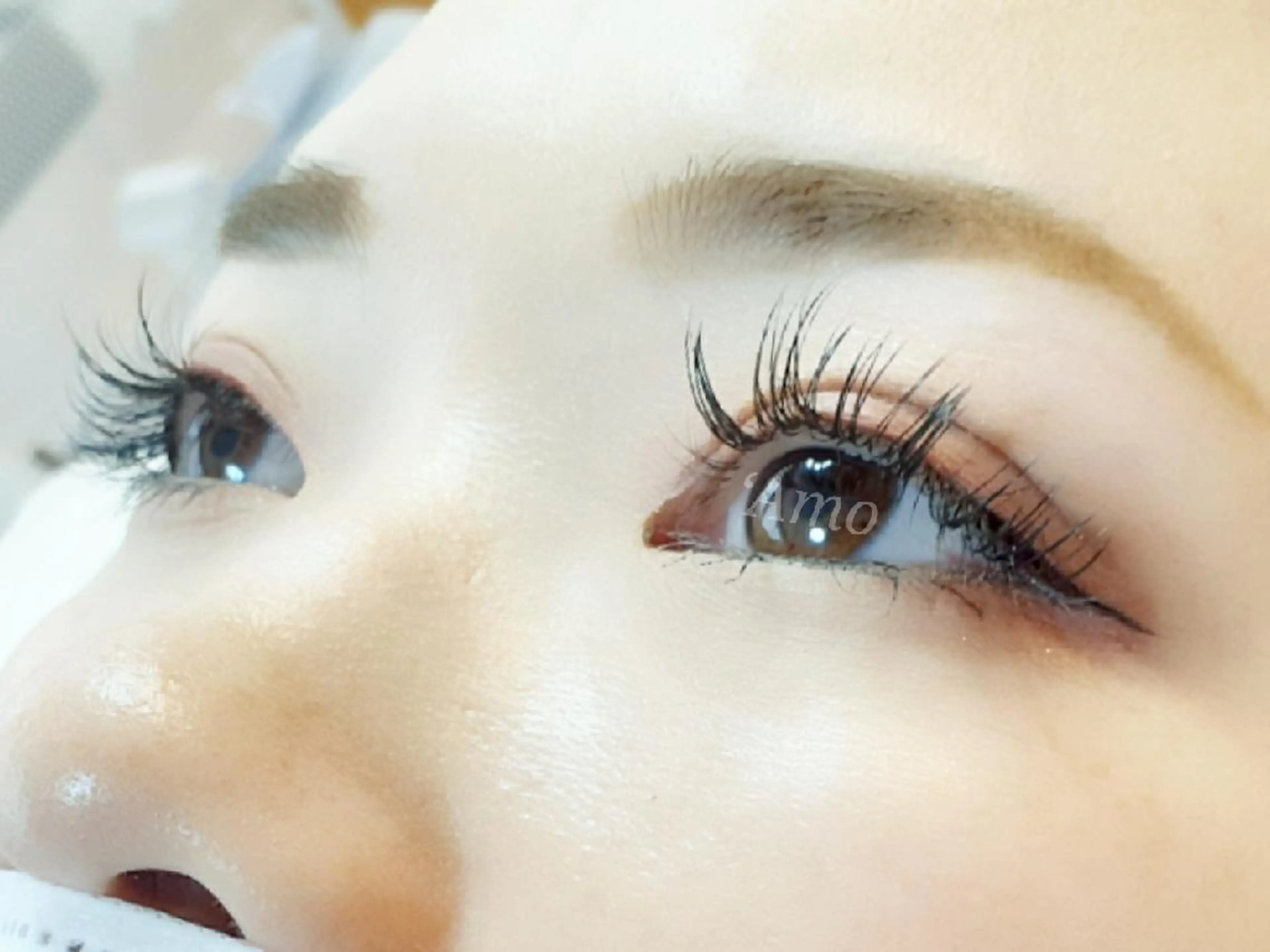 マツエク・マツパ フラットラッシュ ‘Amo アモのマツエク・マツパデザイン