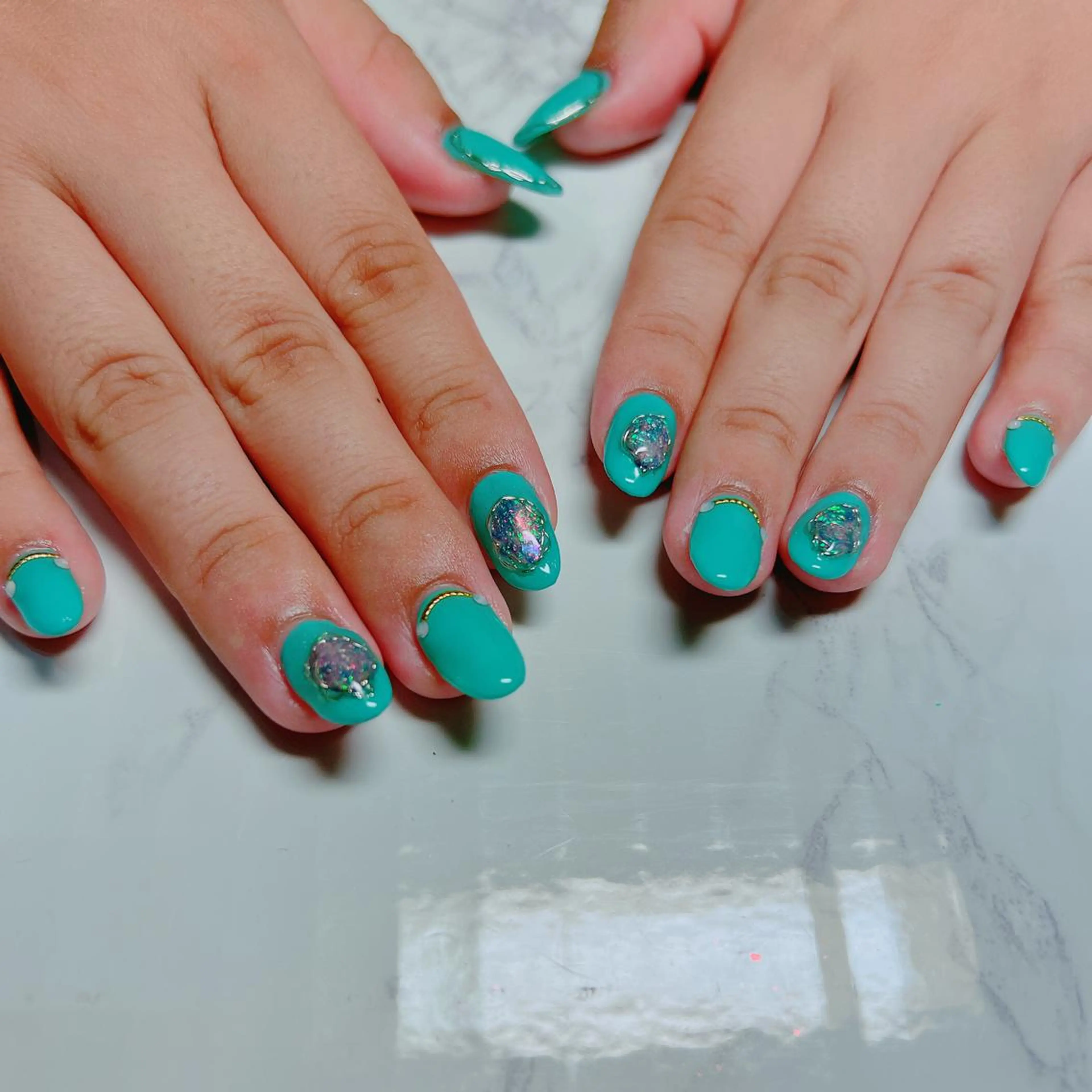 ネイル ネイルチップ ハンドネイル たきぐち みちこのネイルデザイン