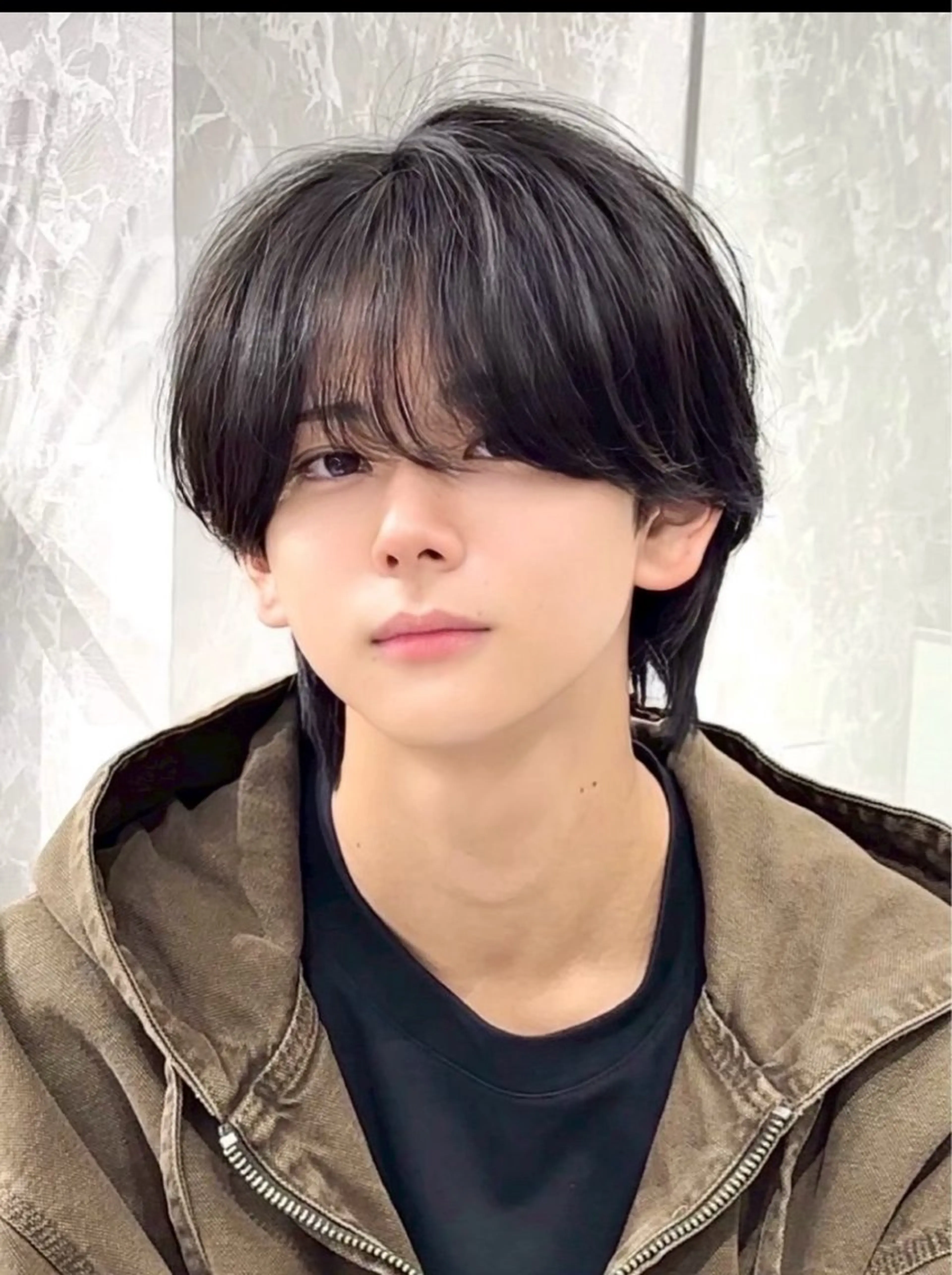 ミディアム カラー ヘアアレンジ 縮毛矯正 縮毛矯正 ✂渋谷メンズ特化 まさとのヘアスタイル