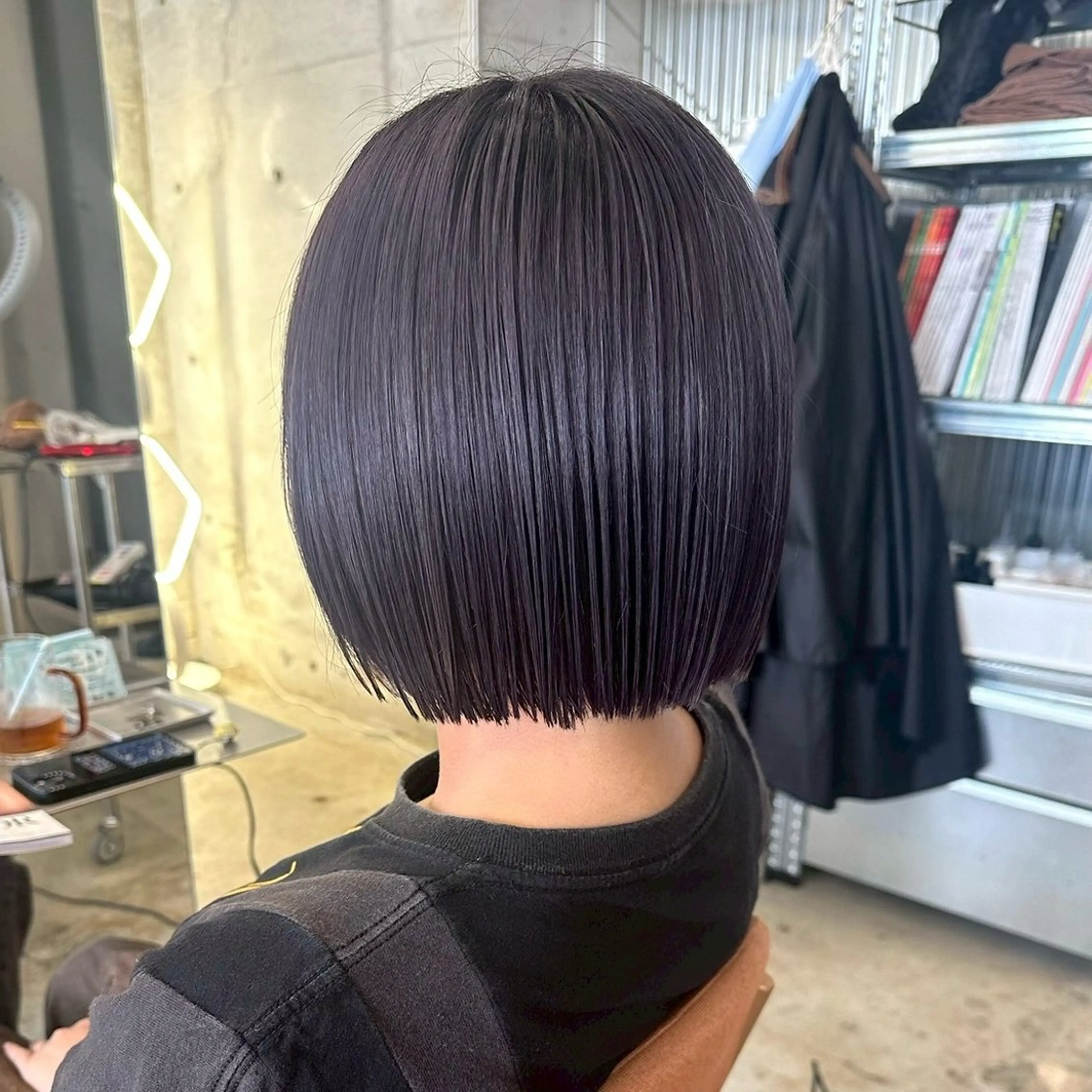 カット + 艶ワンカラー💫の写真