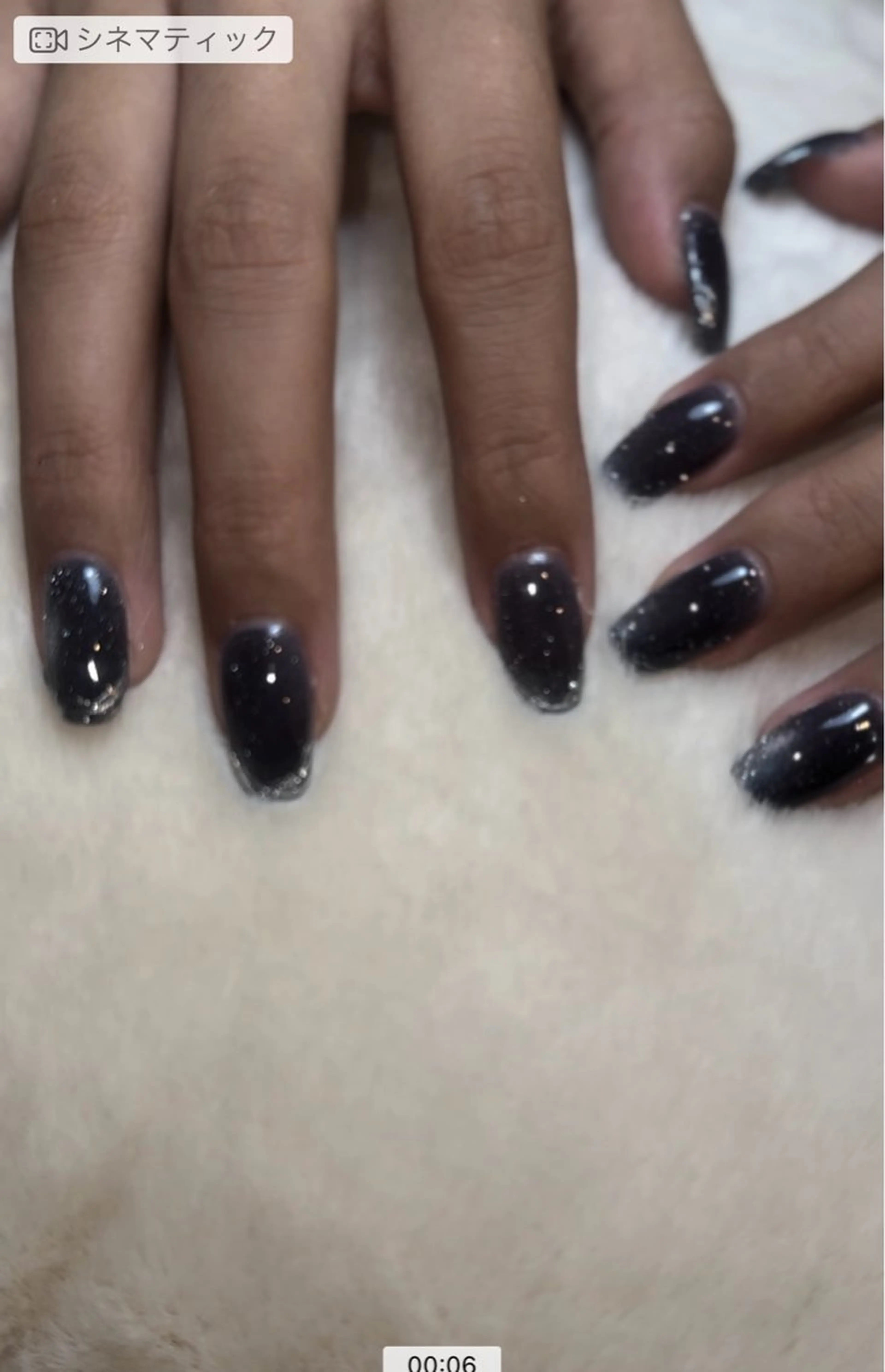 ネイル マグネットネイル yglow 【yuri】のネイルデザイン