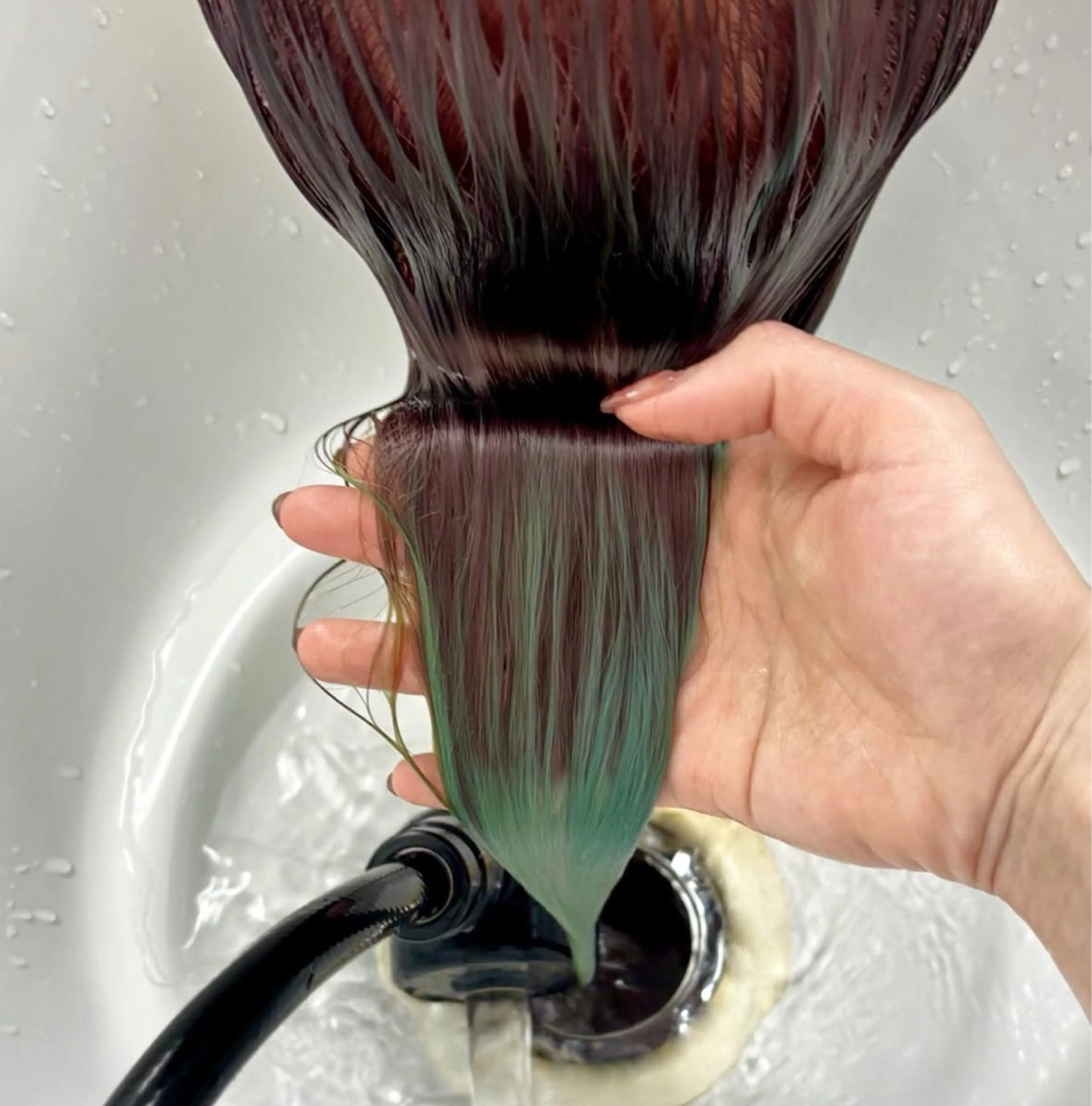 ミディアム カラー ヘアカラー トリートメント hair salon　丹tan所属・Rena✴︎トレンド ×スタンダードMIXのヘアスタイル