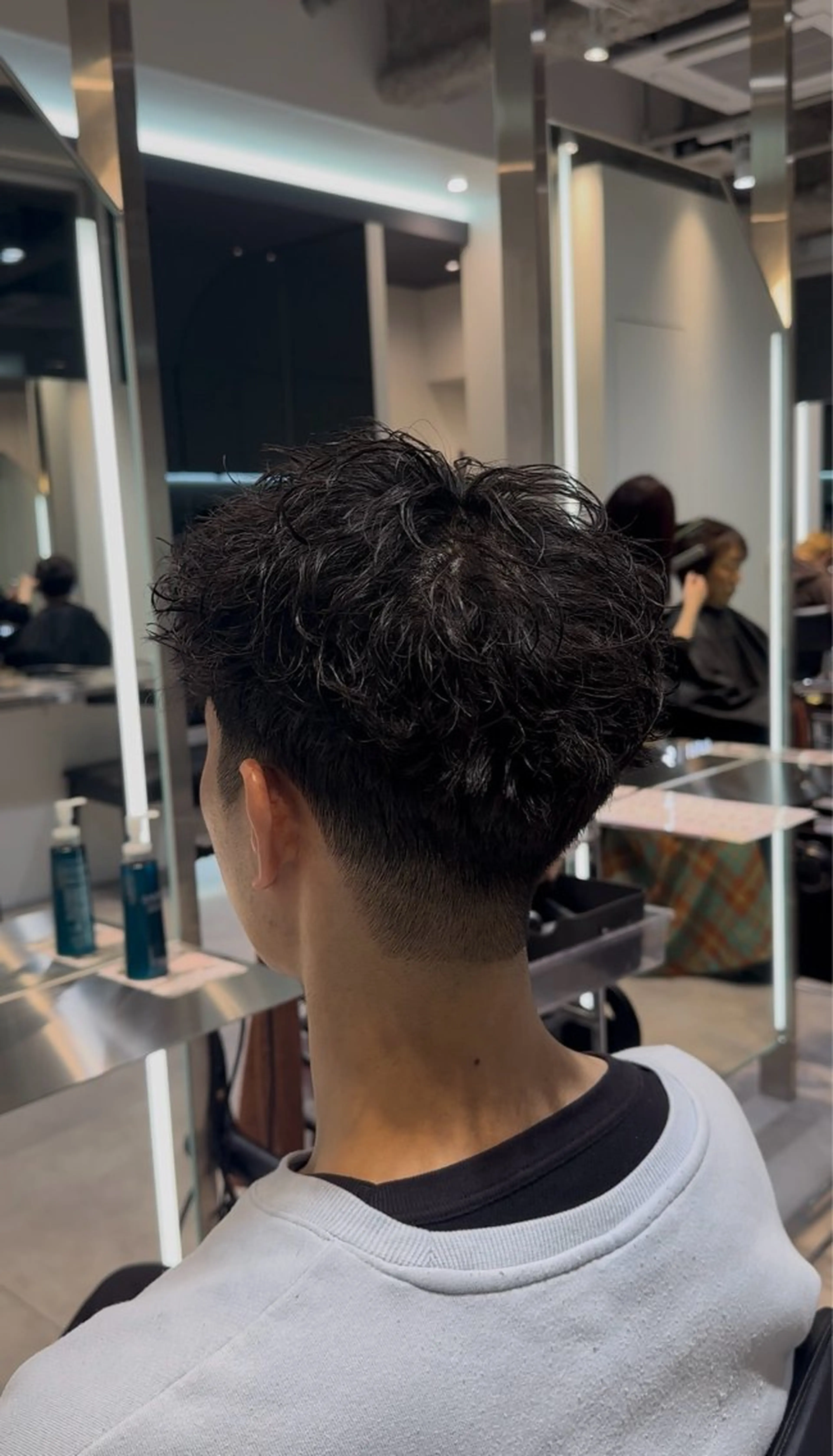 ショート パーマ 似合わせパーマ🔥 河浪  大智のヘアスタイル