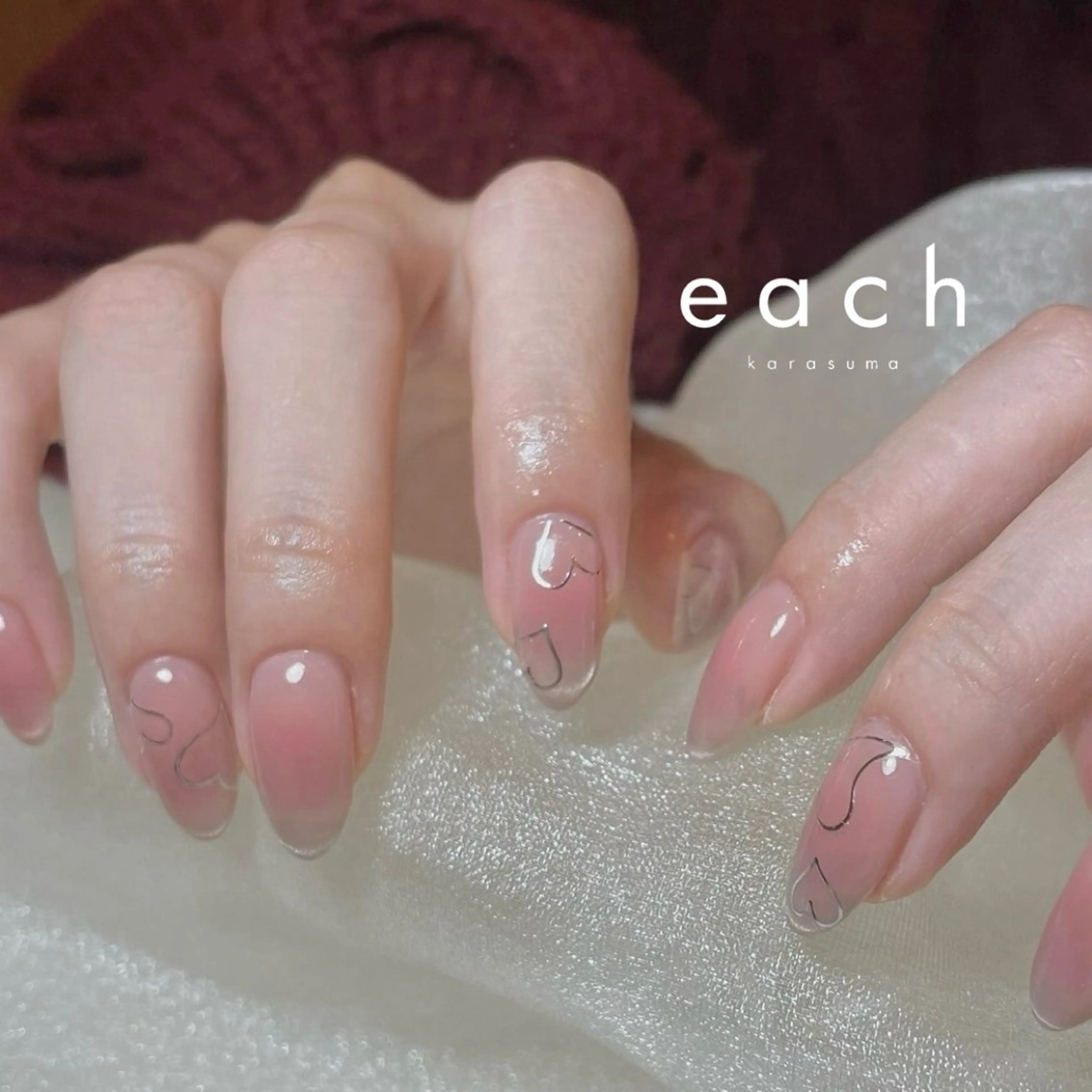 ネイル アートネイル マグネットネイル tou sakuraのネイルデザイン