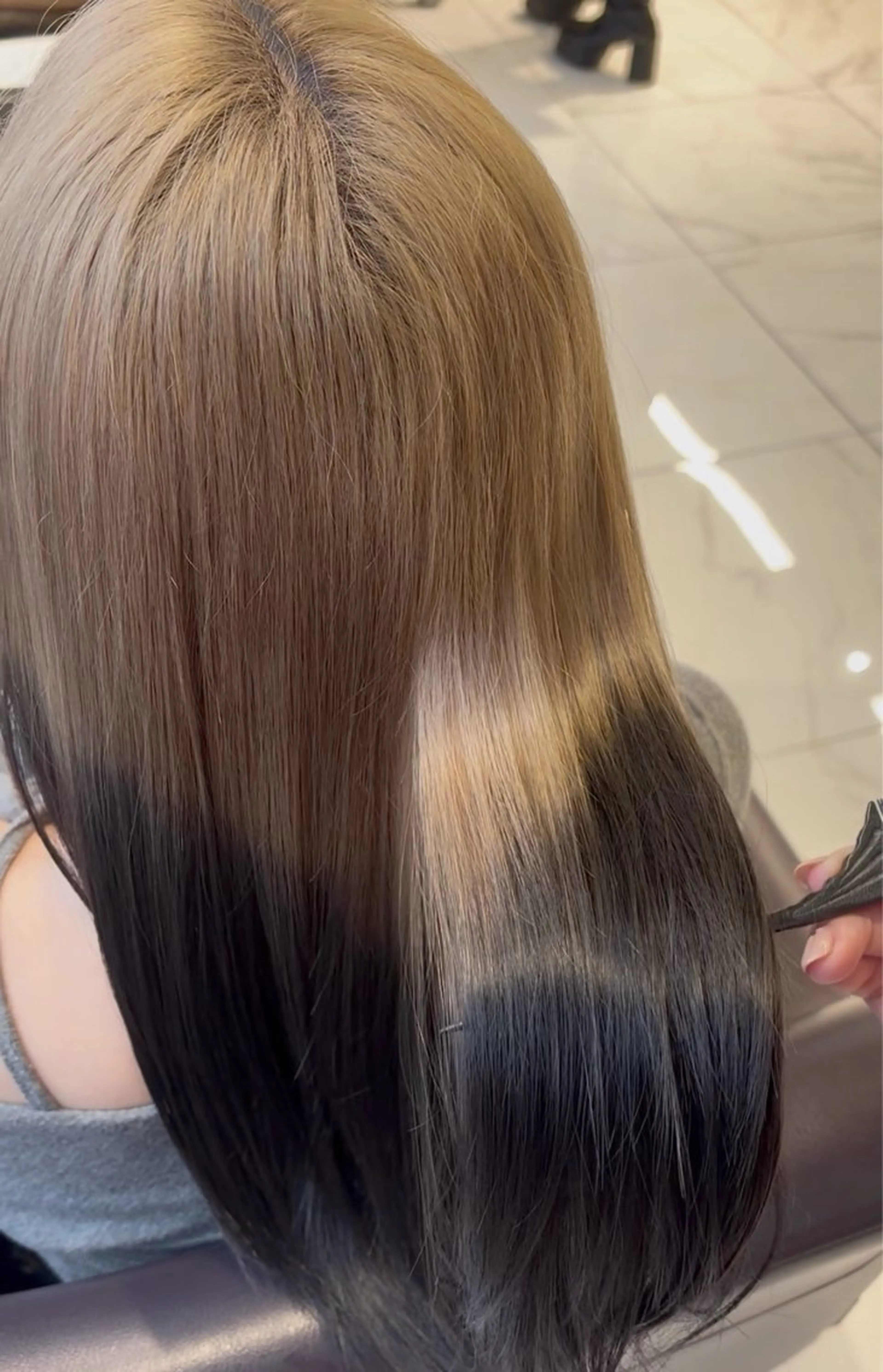 ミディアム トリートメント HINA🌟/ボブ /透明感カラー🫧のヘアスタイル