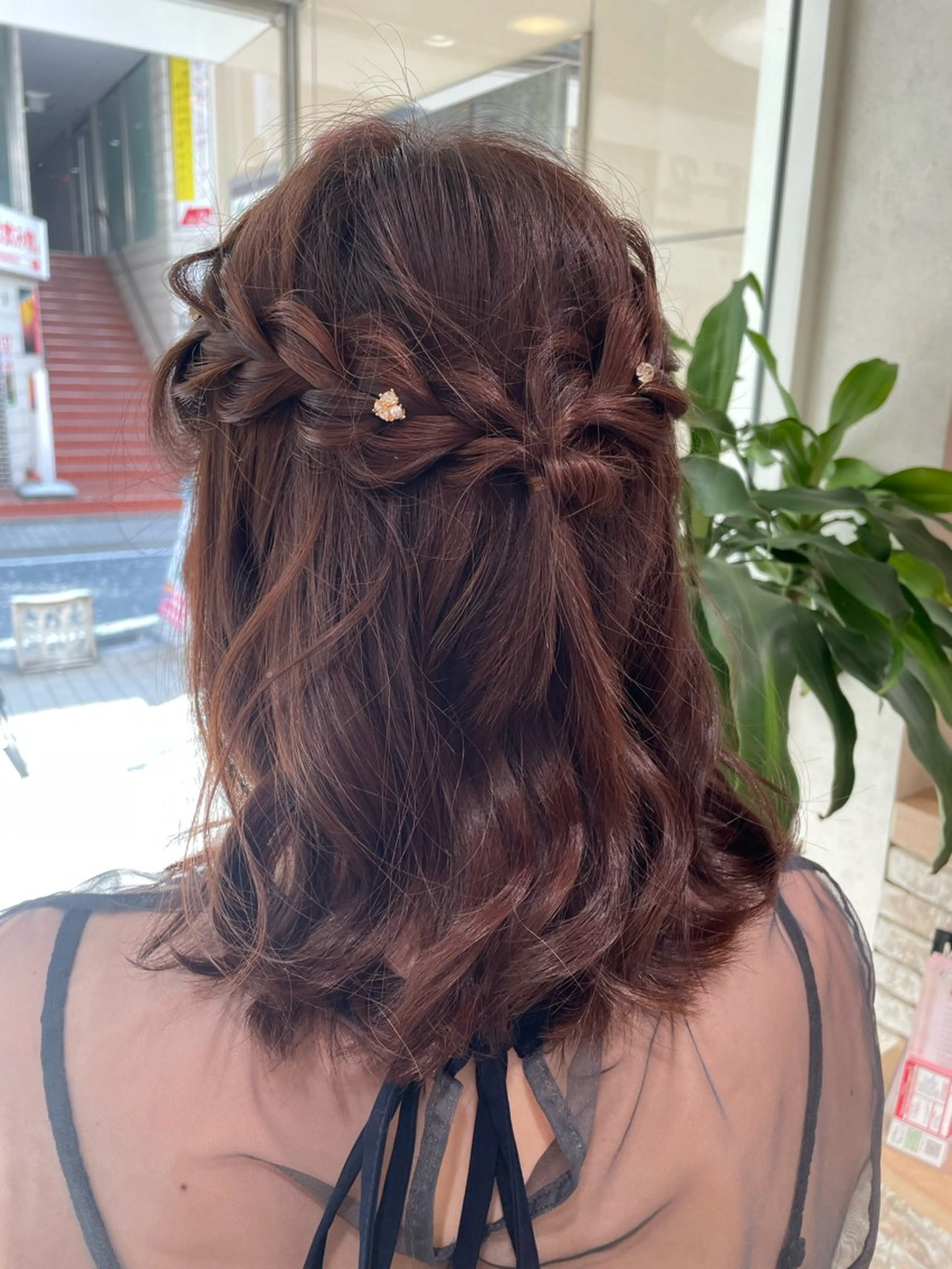 ミディアム ヘアセット レイヤー×ハイライト 🌷RINA🌷のヘアスタイル