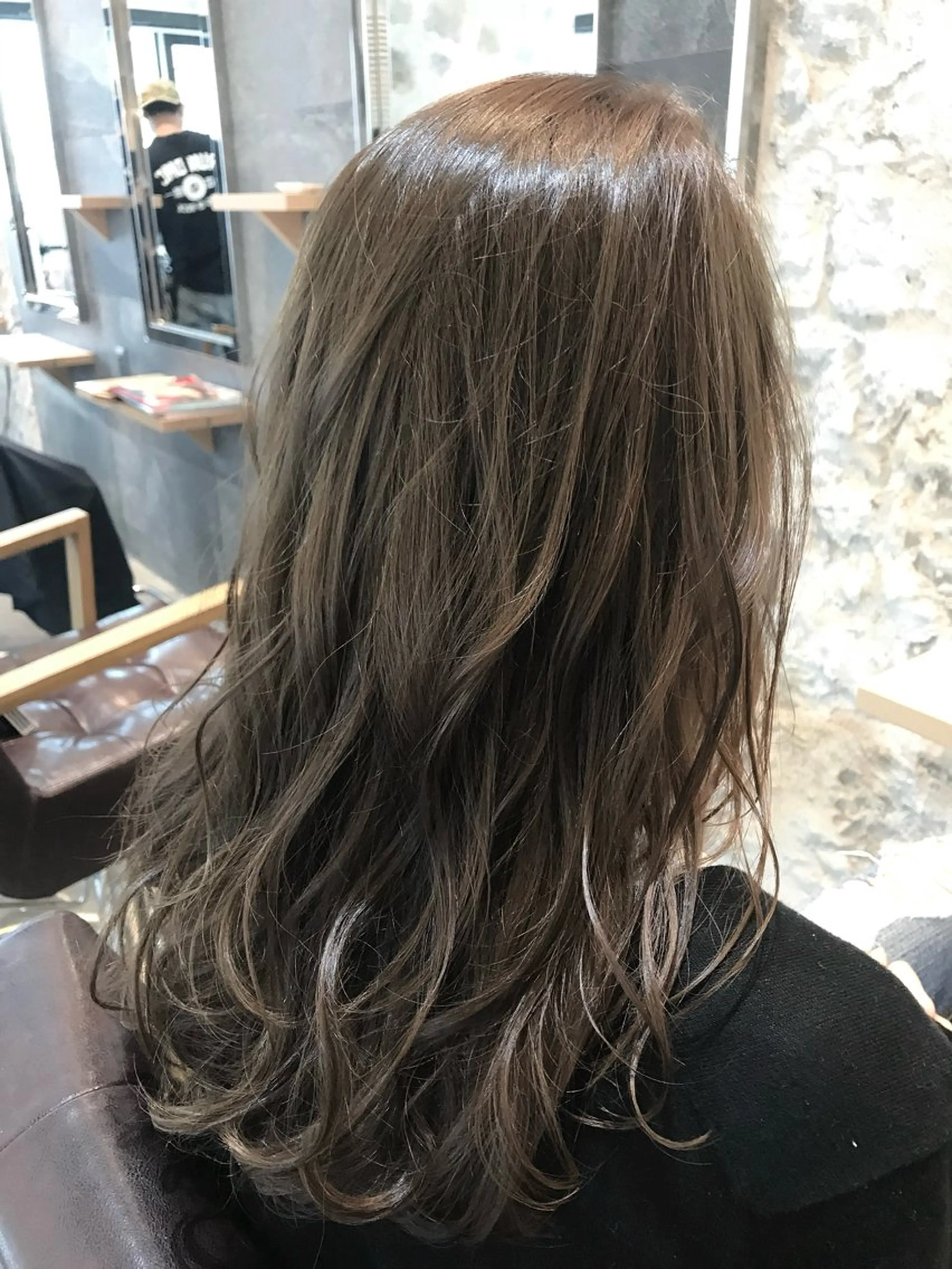 ロング カラー 塚本 昂のヘアスタイル