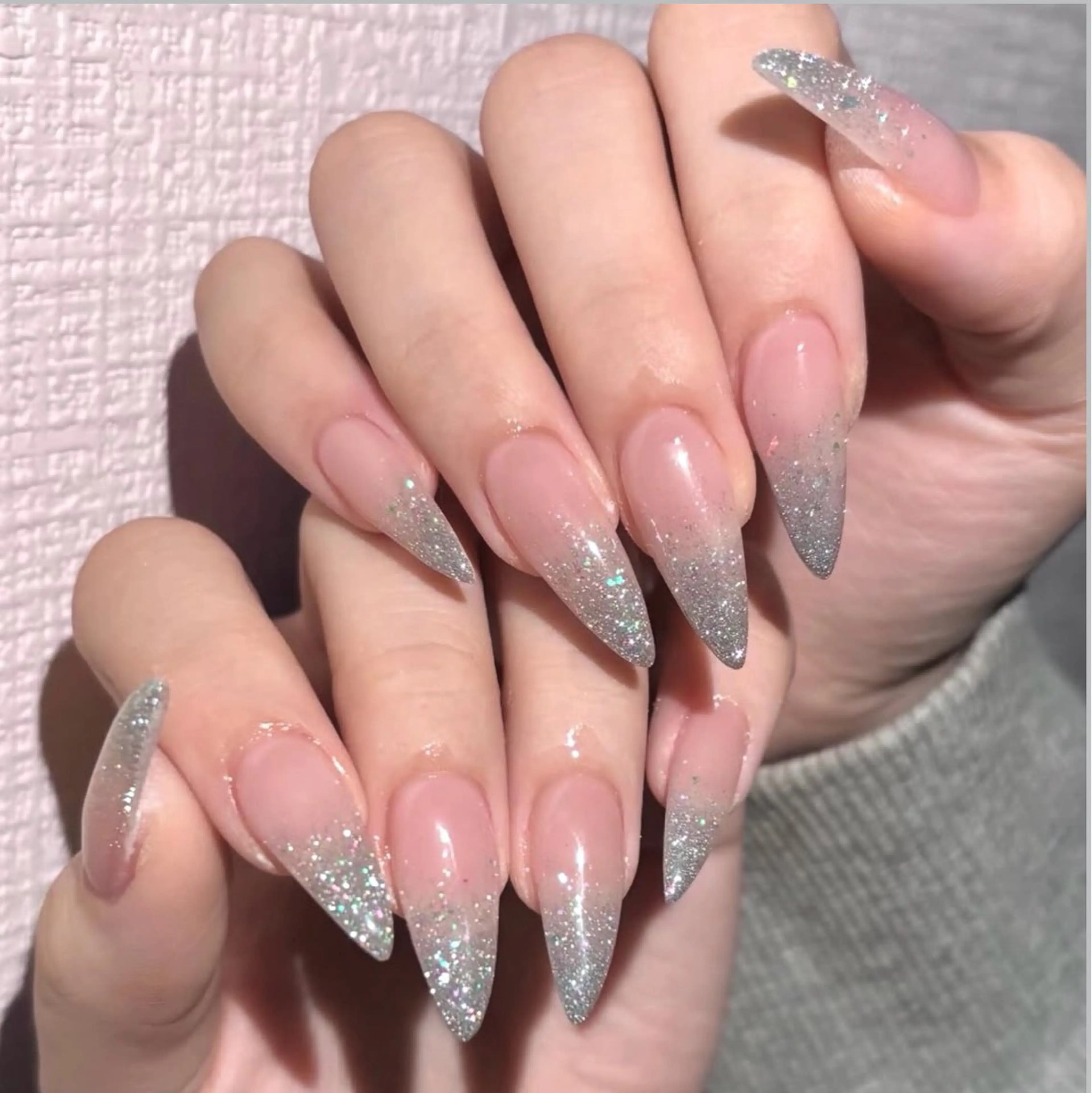 ラメグラデーションorカラーグラデーション‪ෆ‪.*･ﾟの写真