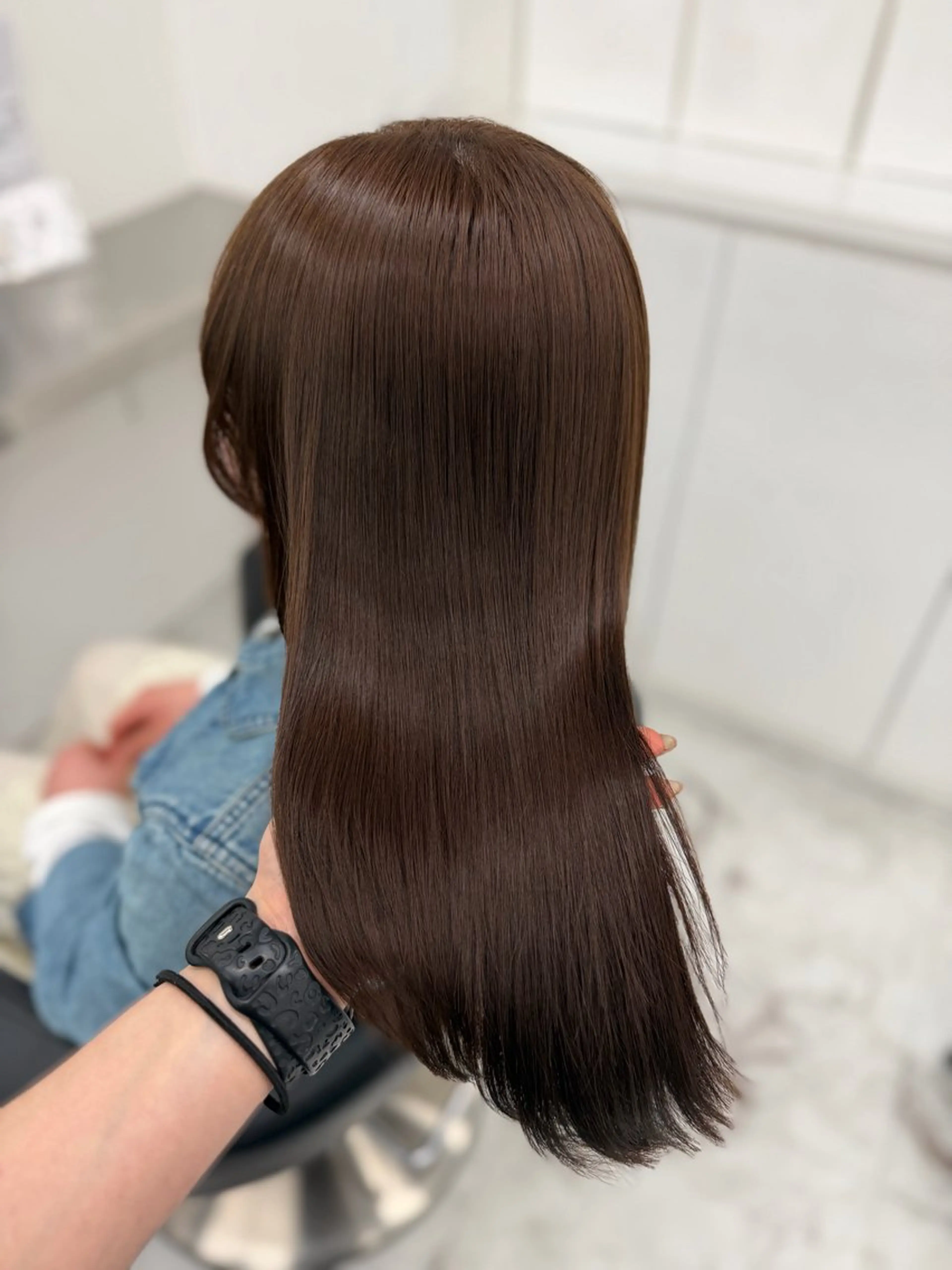 カラー ヘアカラー トリートメント 透ける透明感カラー 🎀anju/渋谷のヘアスタイル