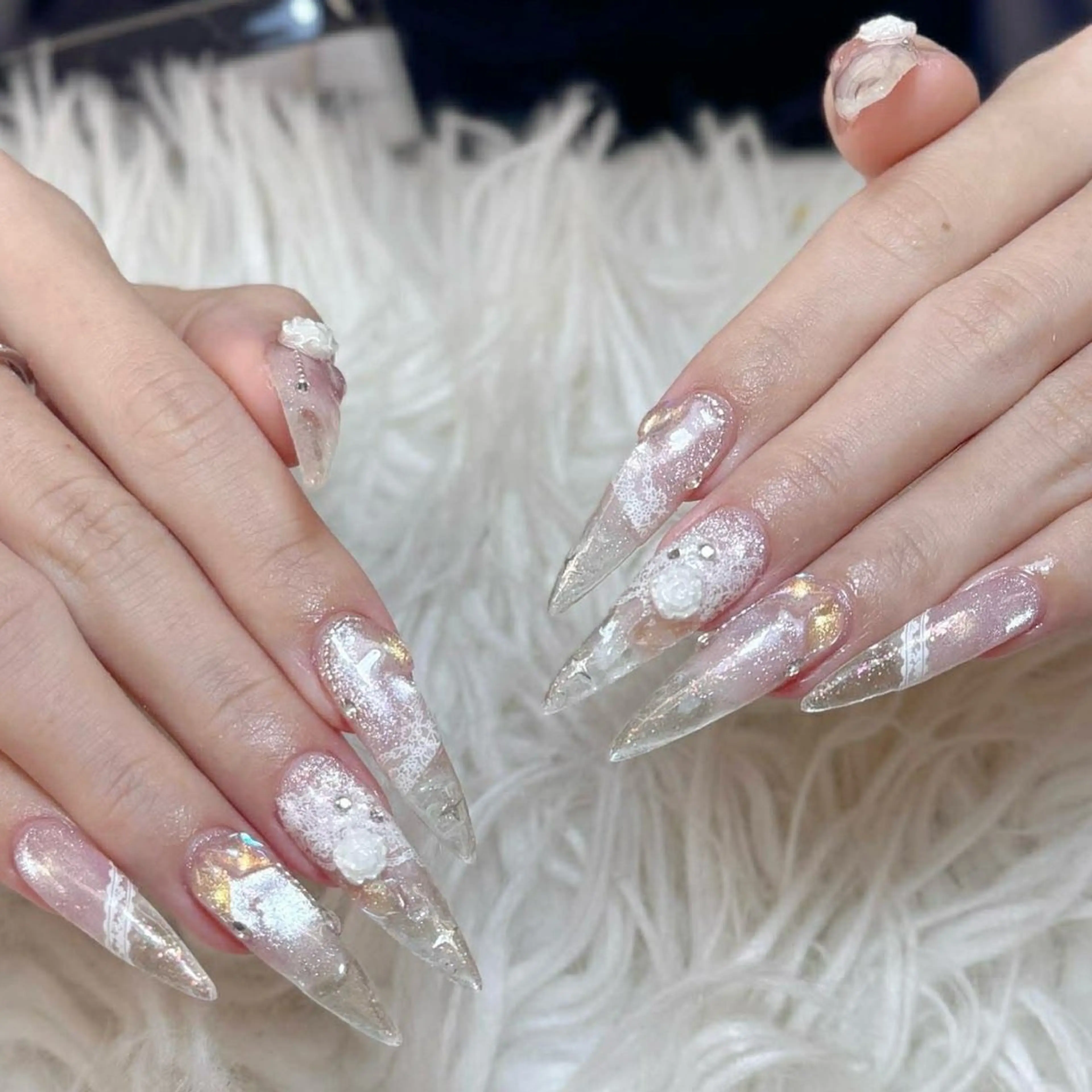 ネイル ハンドネイル ハンドケア Anh Nail 歌舞伎町のネイルデザイン