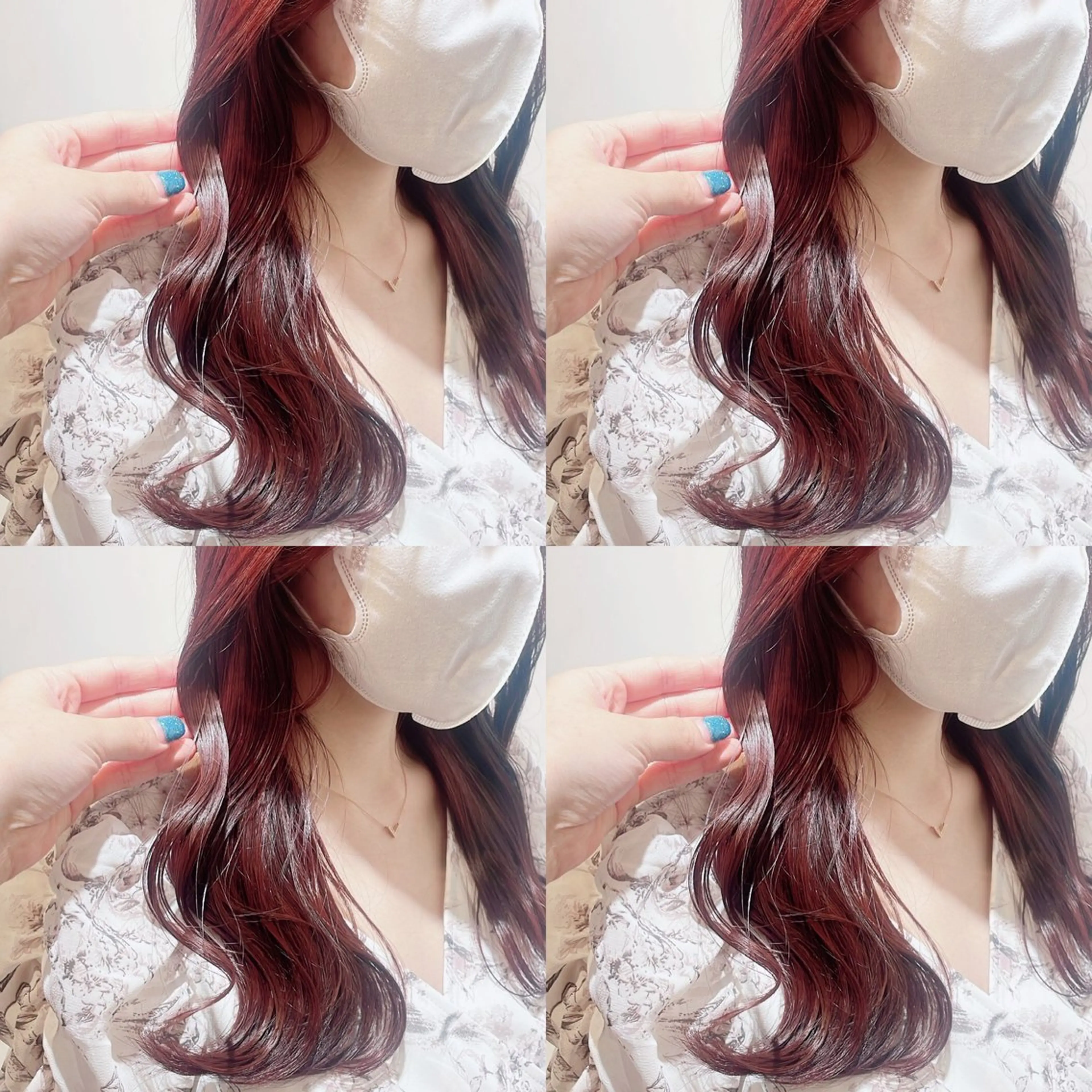 ミディアム カラー Minami. 🩵 再現性特化ヘアのヘアスタイル