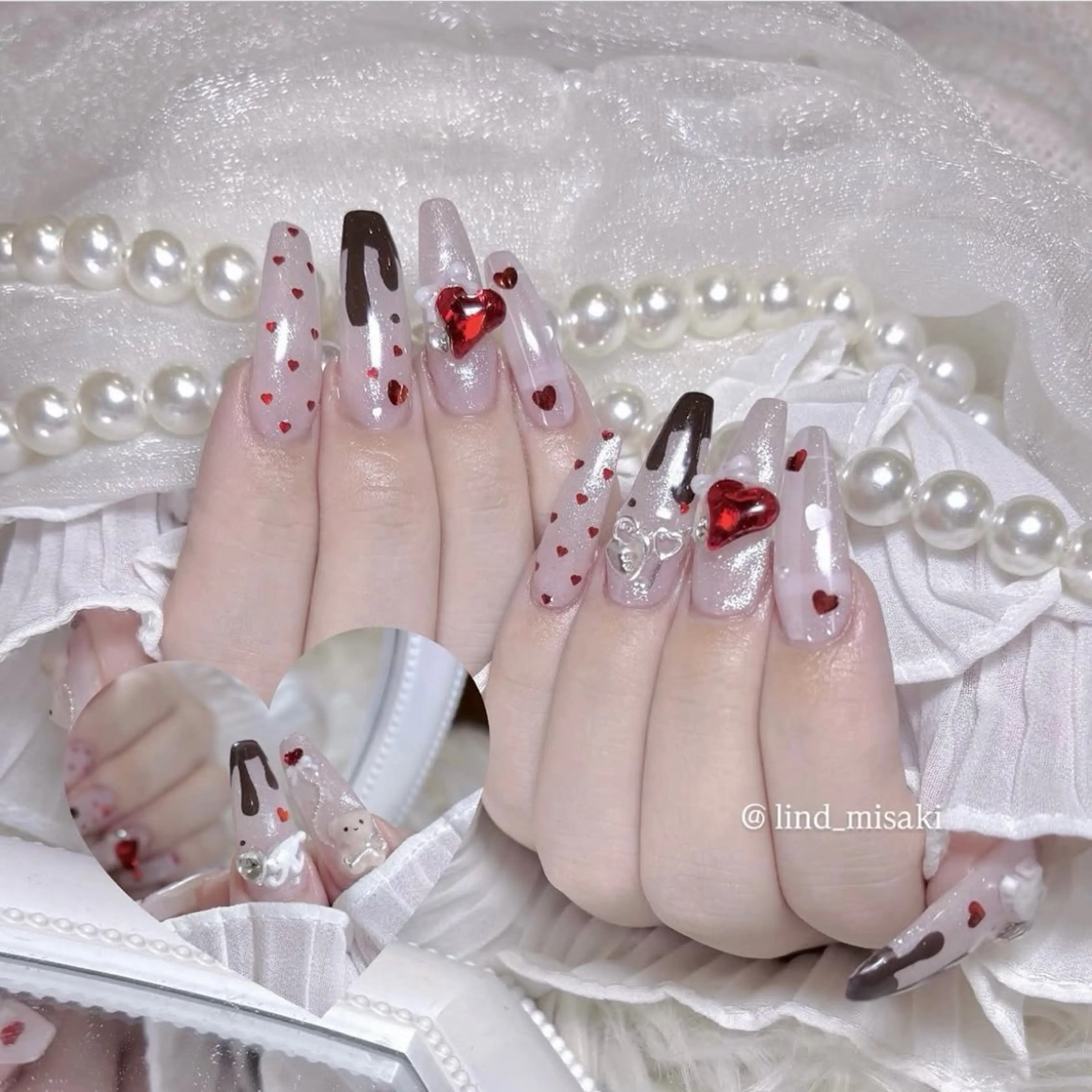 ネイル lind 天王寺店 Misaki♡のネイルデザイン