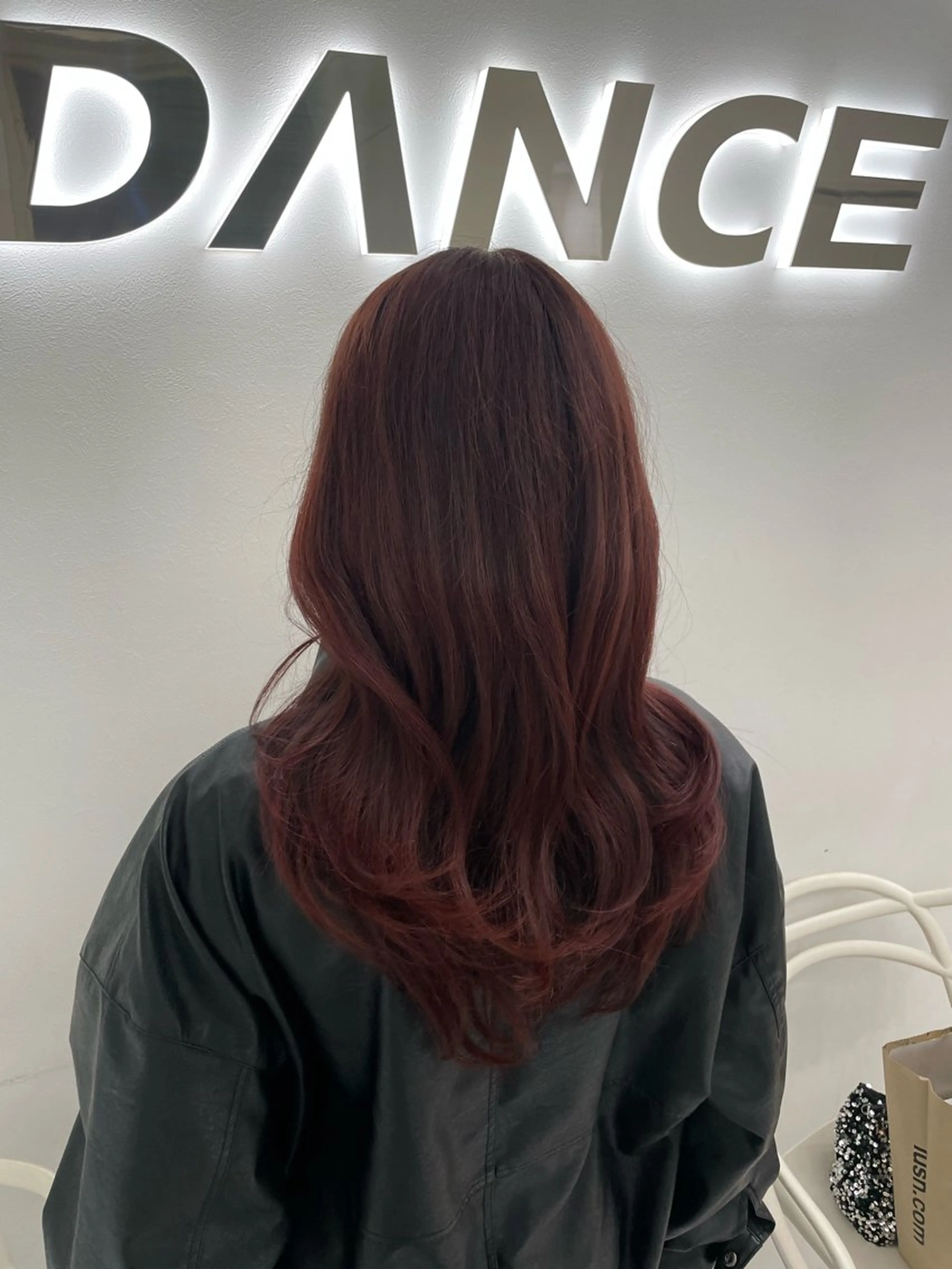 ロング カラー 中韓レイヤー/ ブラウン🤎はやとのヘアスタイル