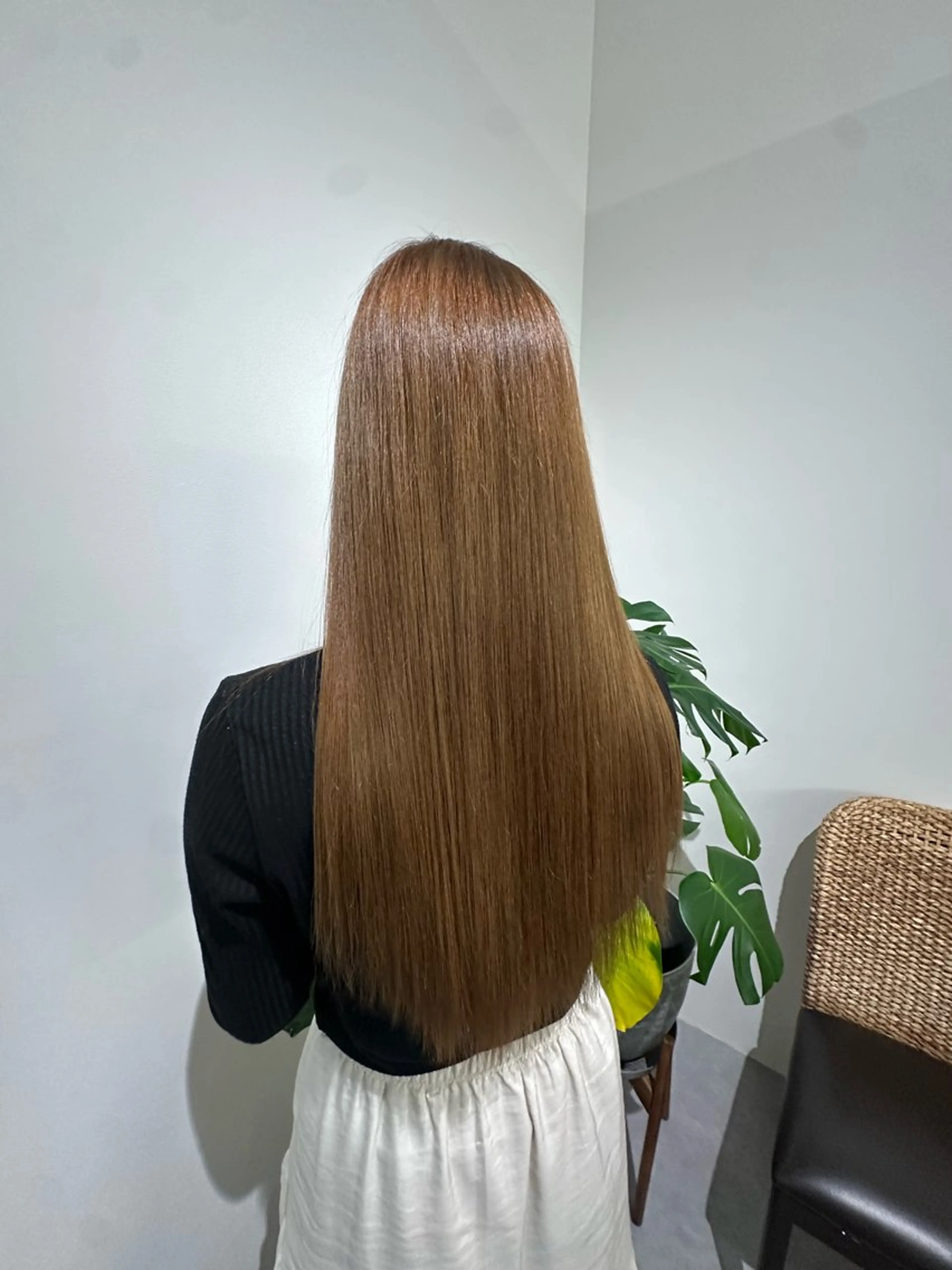 ロング カラー ベージュカラー オリーブベージュ ヘアカラー saraju川西店所属・メイ /SARAJUのヘアスタイル