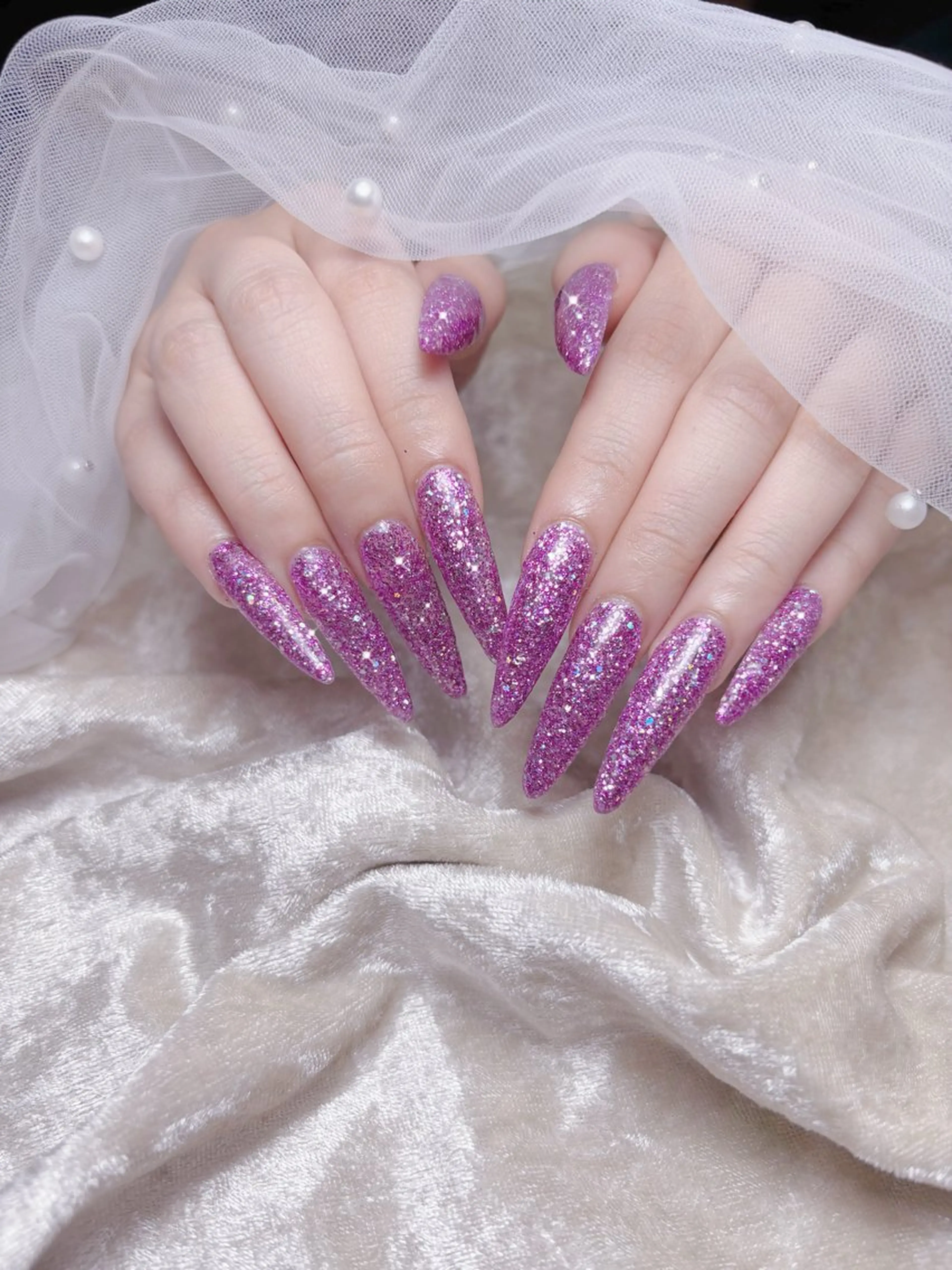 長さだし10本+ワンカラー☆他店オフ無料¥14300→¥9900の写真