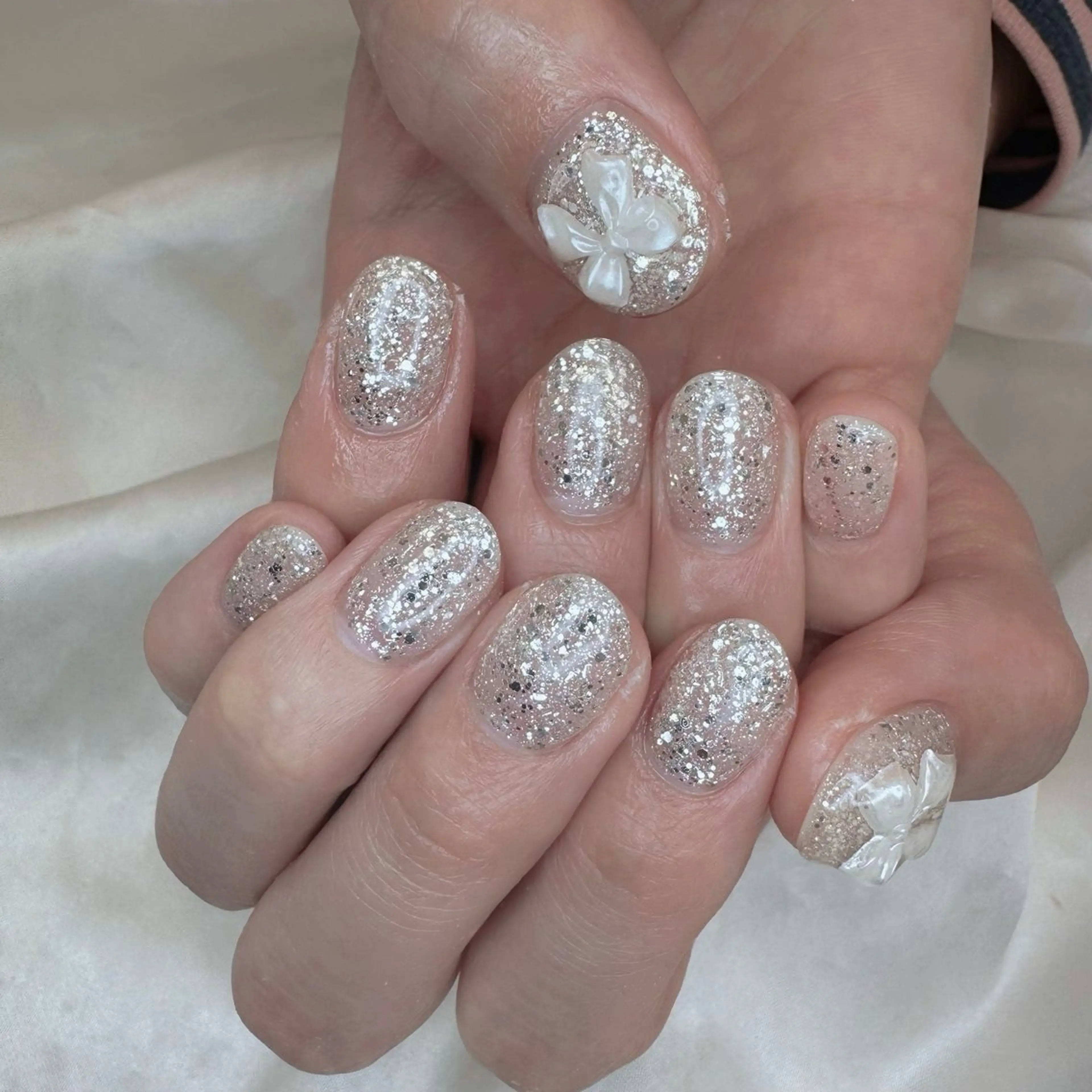 ネイル キラキラネイル ラメ(グリッター) cherie nailのネイルデザイン