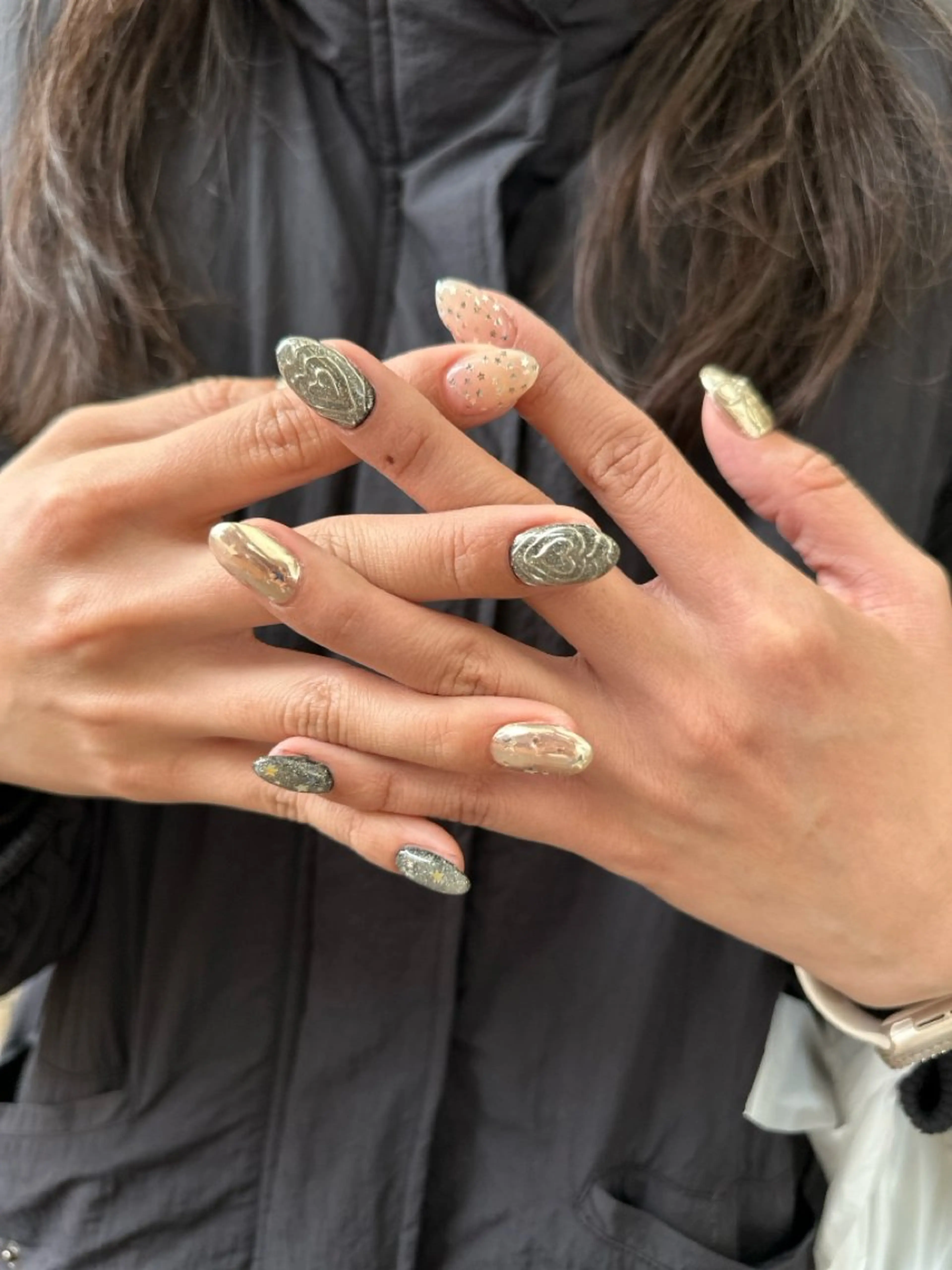 ネイル ハンドネイル nailsalon ∞ ﾐｶﾅﾙ ∞のネイルデザイン