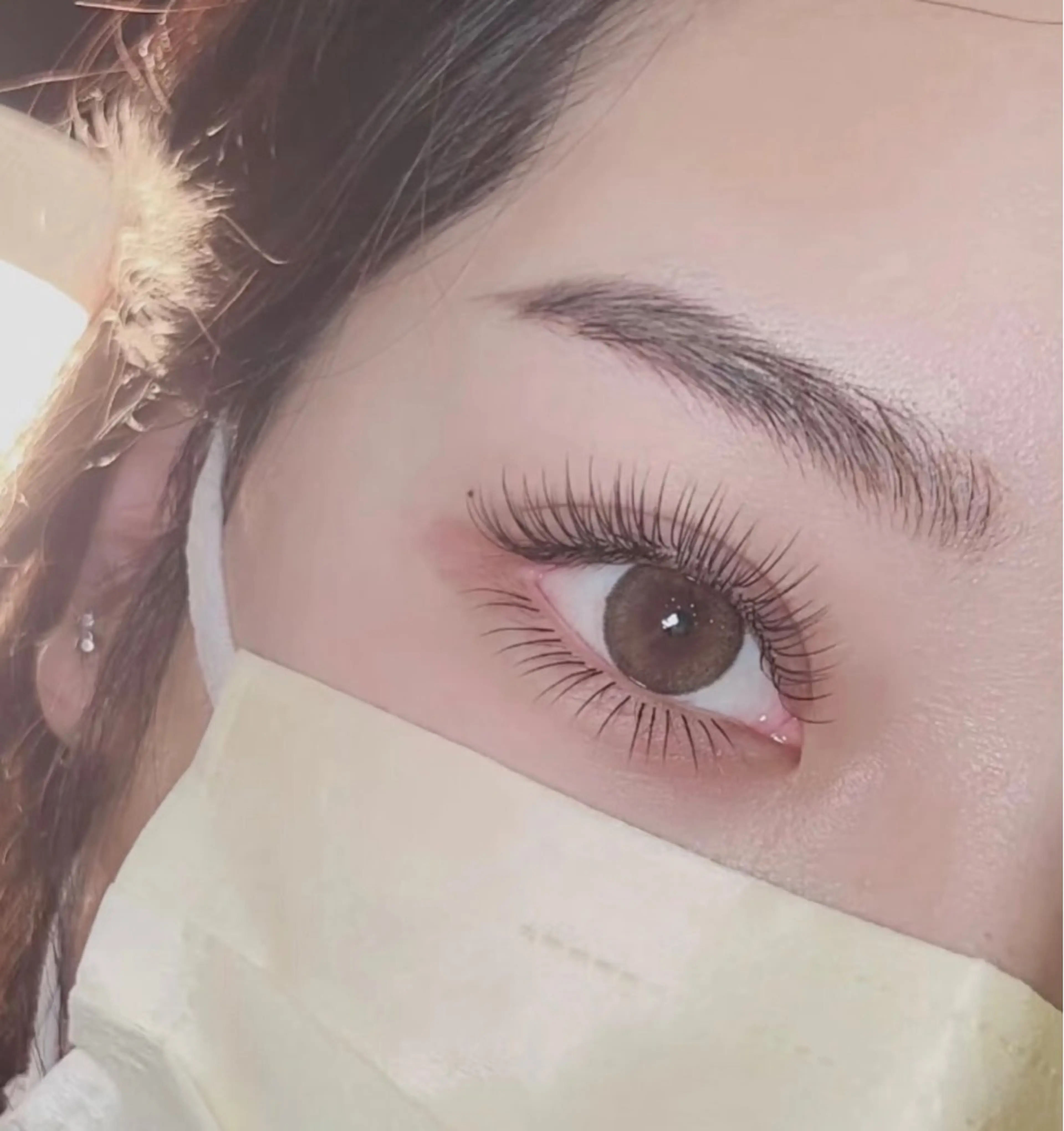 🉐フラットラッシュ上80本+下20本(※本数変更をご希望の方は補足説明をご確認ください)の写真