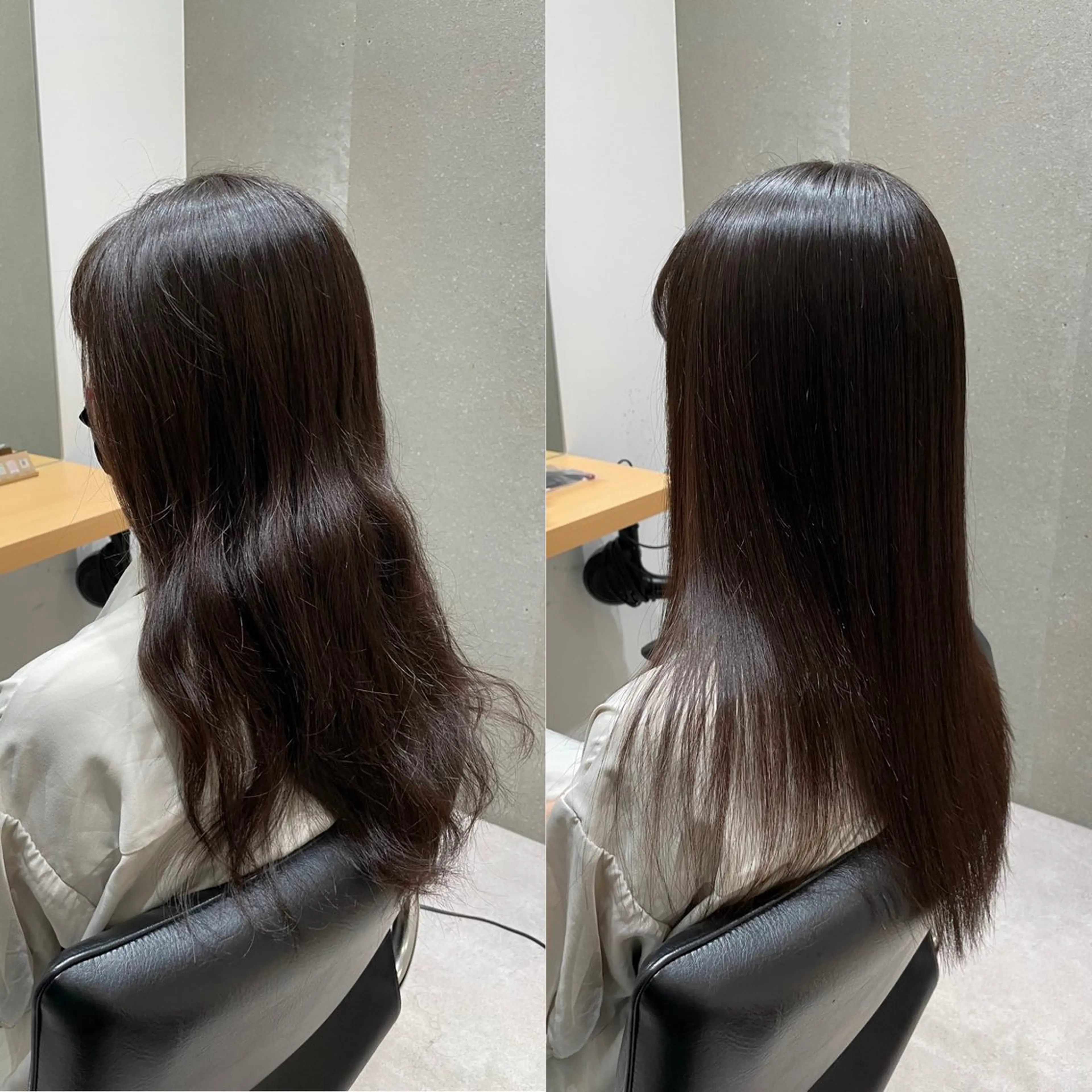 セミロング 髪質改善 トリートメント 酸熱トリートメント 髪質改善ヘアケア 艶髪特化/上田のヘアスタイル