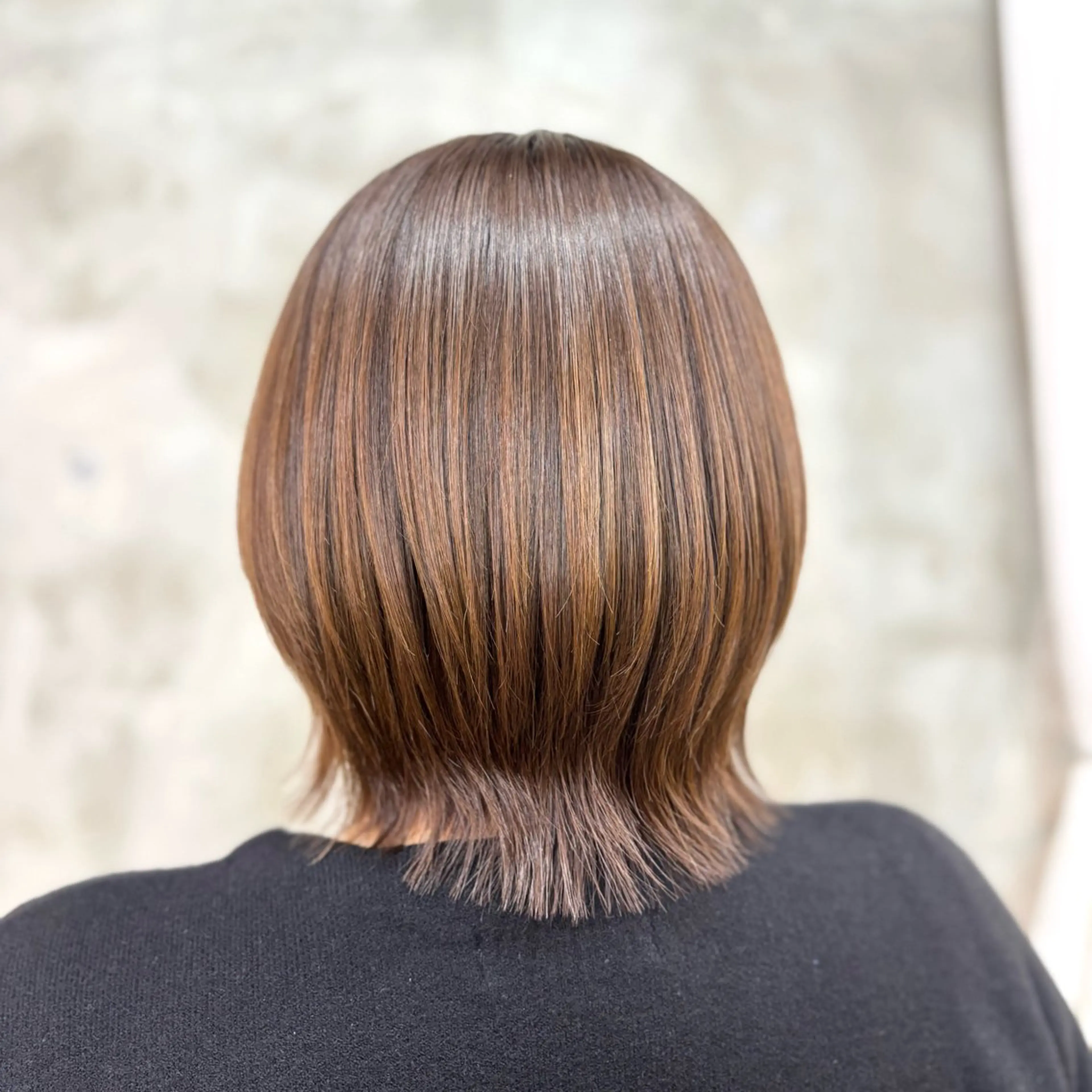 ショート カラー ヘアカラー トリートメント 艶髪‎カラー🤍 RIKAのヘアスタイル